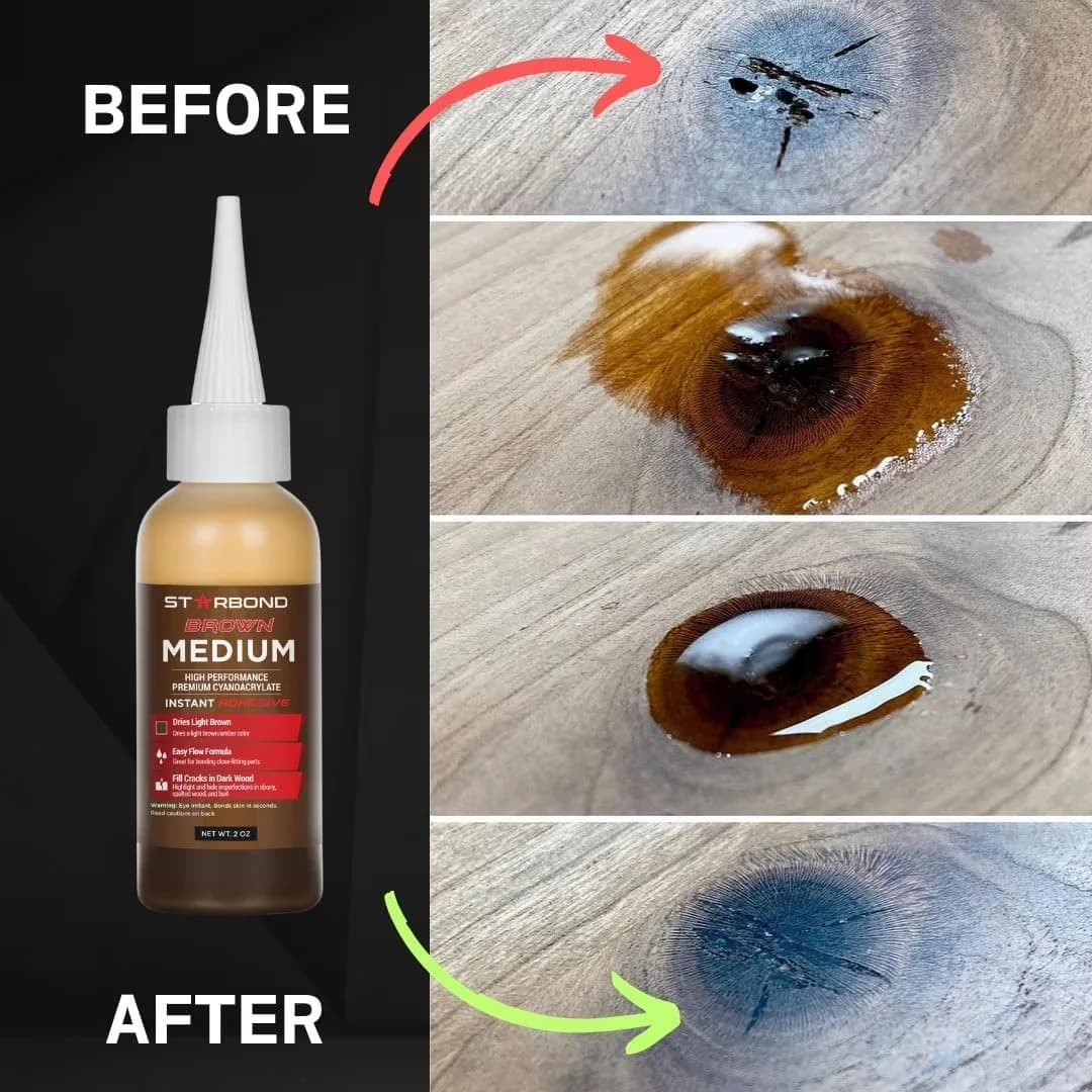 Sleek Adhesives Glues In Paint Supplies Tool - Brown 2 oz Light for Multiple Applications Model 98F4BC