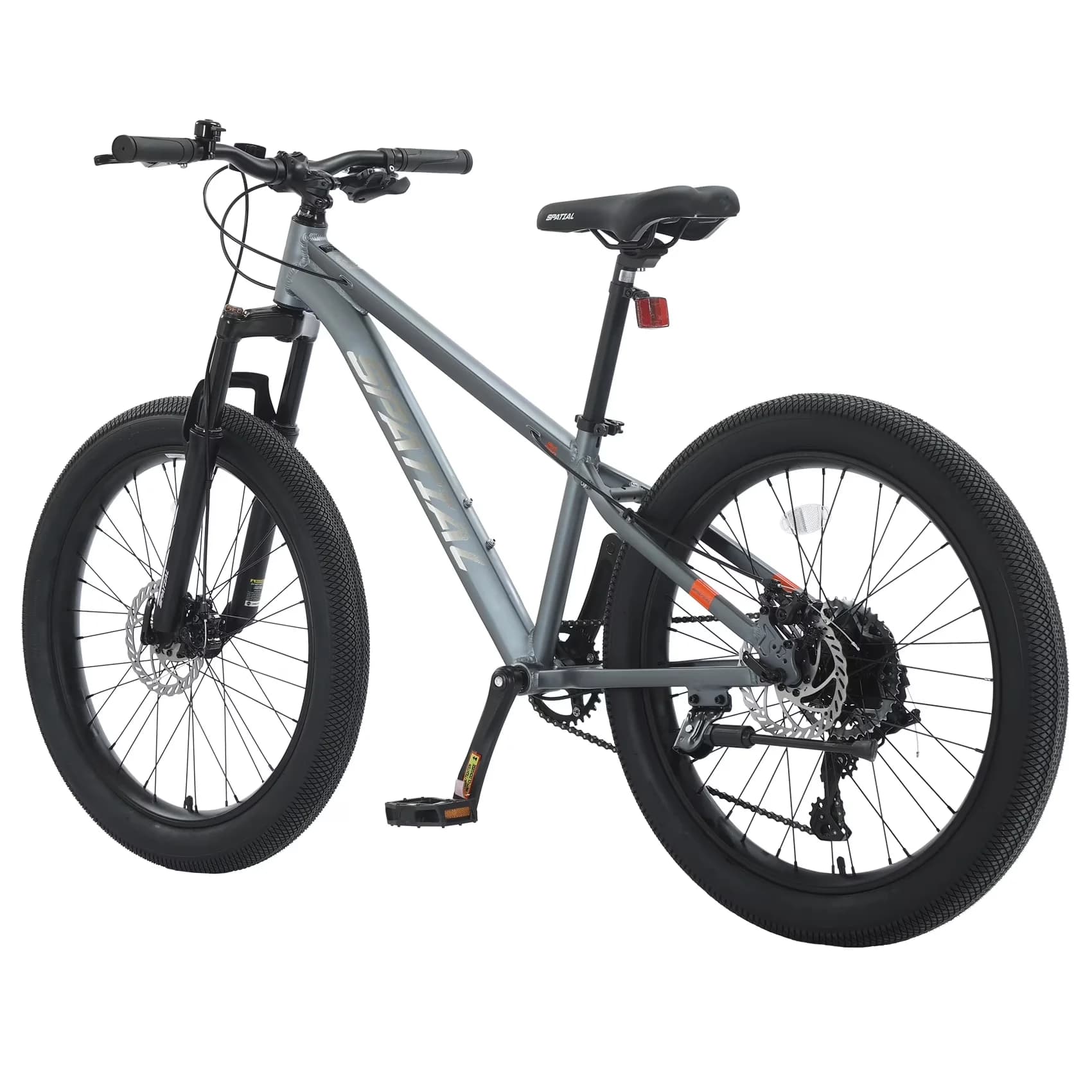 Efficient Mountain Bike with Adjustable Seat, Adjustable Speed, Lightweight - Gray for Outdoor Model 468716