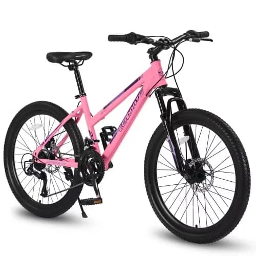 Mountain Bike Modern with Lightweight, Adjustable Speed, Adjustable Seat - Pink Model 3AA066