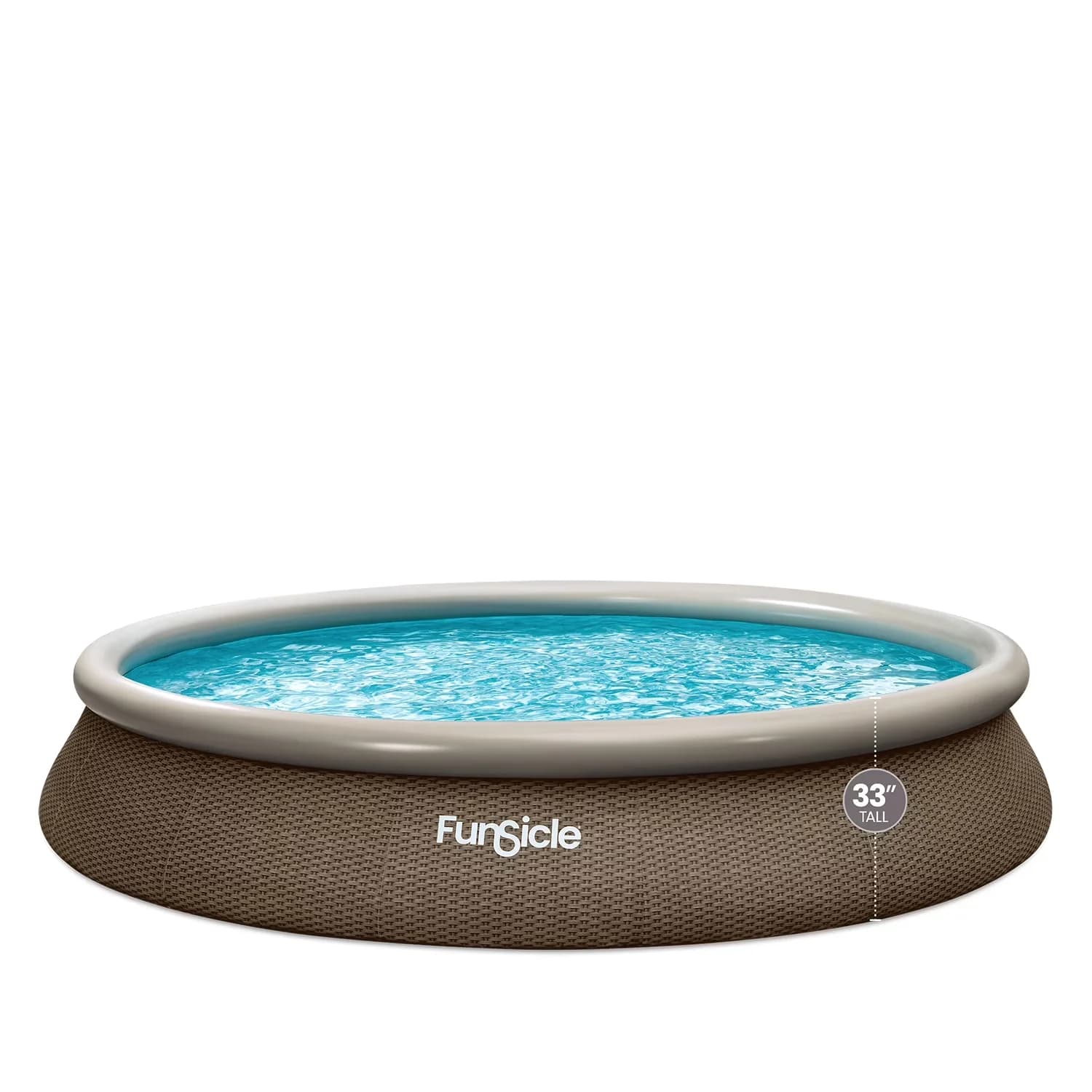 Premium Inflatable Pool with Puncture Resistant, 15' x 33", RX600 Filter Pump - Model 23154D