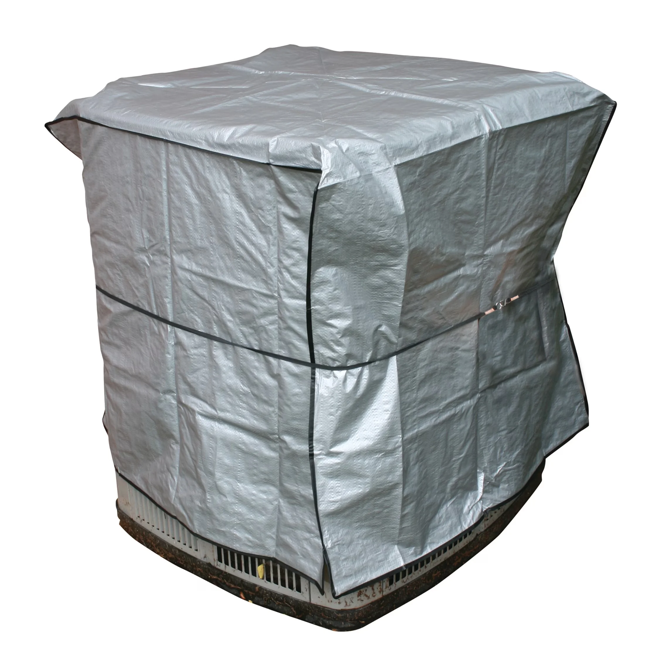 Air Conditioner Classic with Waterproof, Made of vinyl, 03772 Silver Conditioning Cover - Silver Vinyl Model 99D440