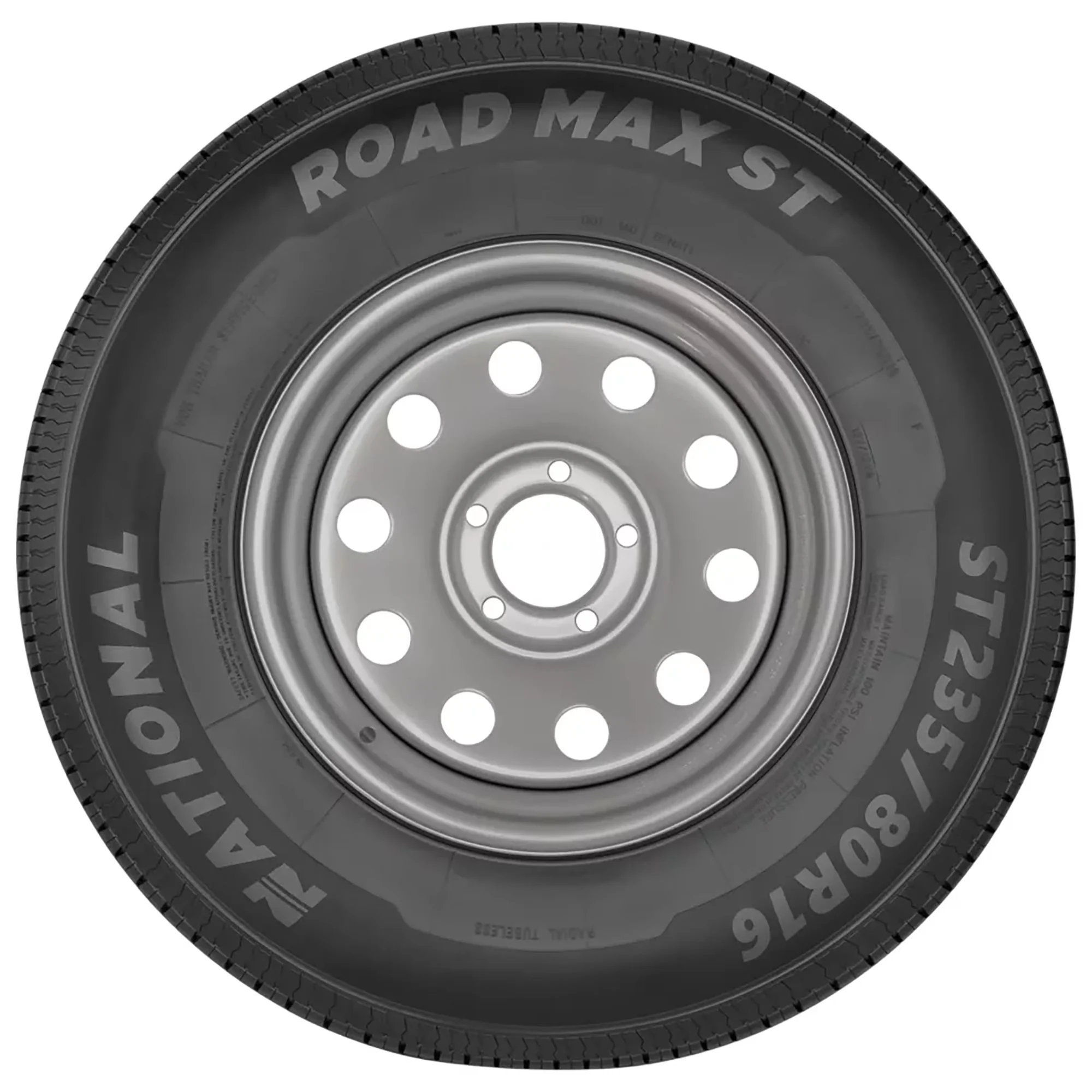 Innovative Trailer Tire with Fits Multiple Makes And Models, Road Max ST ST175/80R13 97/93M D - Model 80A811