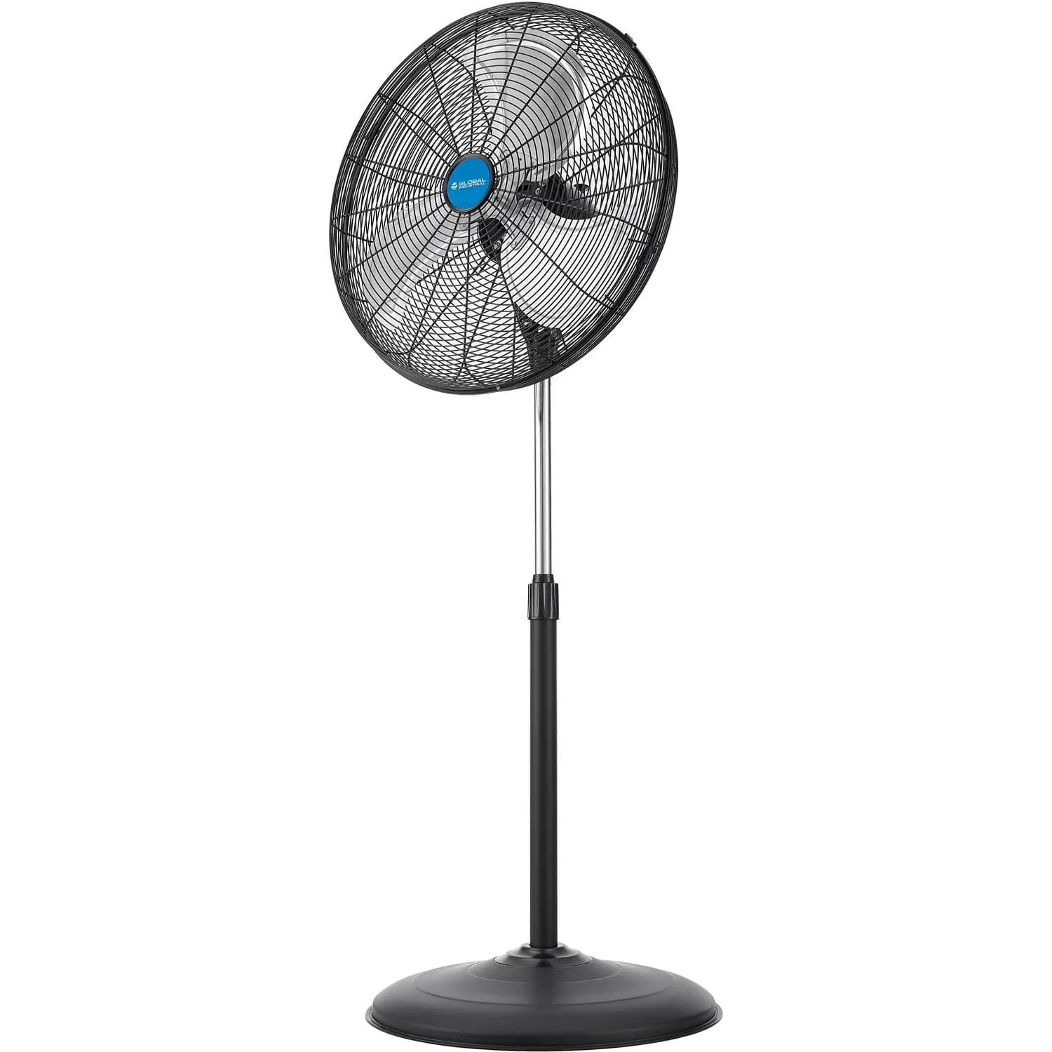 Stylish Fans In Cooling with Oscillating, 1/6 HP, 4550 CFM - Aluminum Silver Model 3CE841