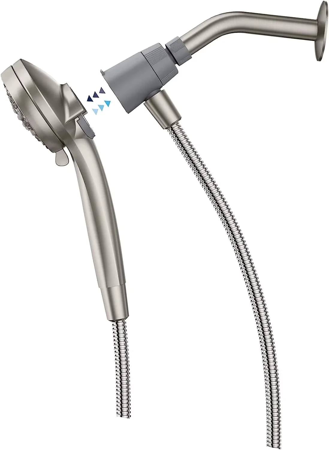 Sleek Shower Head with Universal, Sub Brand: Engage, Finish: Brushed Nickel - Metal Model B8606C