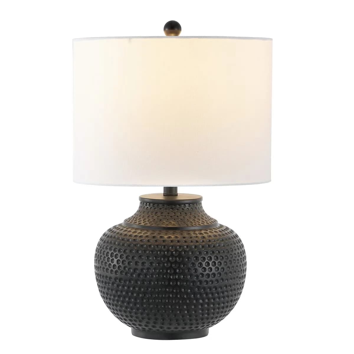 Table Lamp Classic with LED, Modern, Easy to clean and maintain - Resin Black Model E635B3