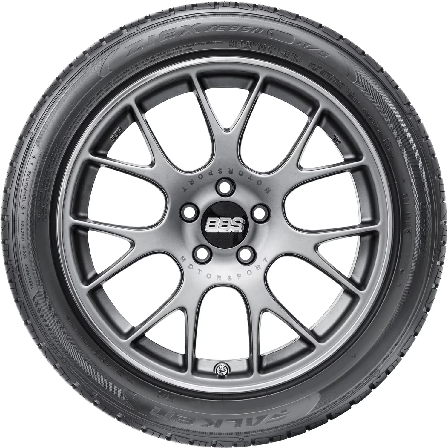 Trailer Tire Essential with High-Speed, Low Maintenance, Wet Or Dry - ZE950 Model 4D2B02