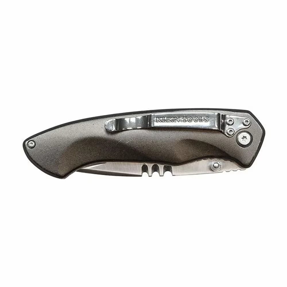 Pro Tool Professional with 3.37" Pocket Knife, Dual thumb studs for one-hand open. - Anodized Aluminum Model B173FC