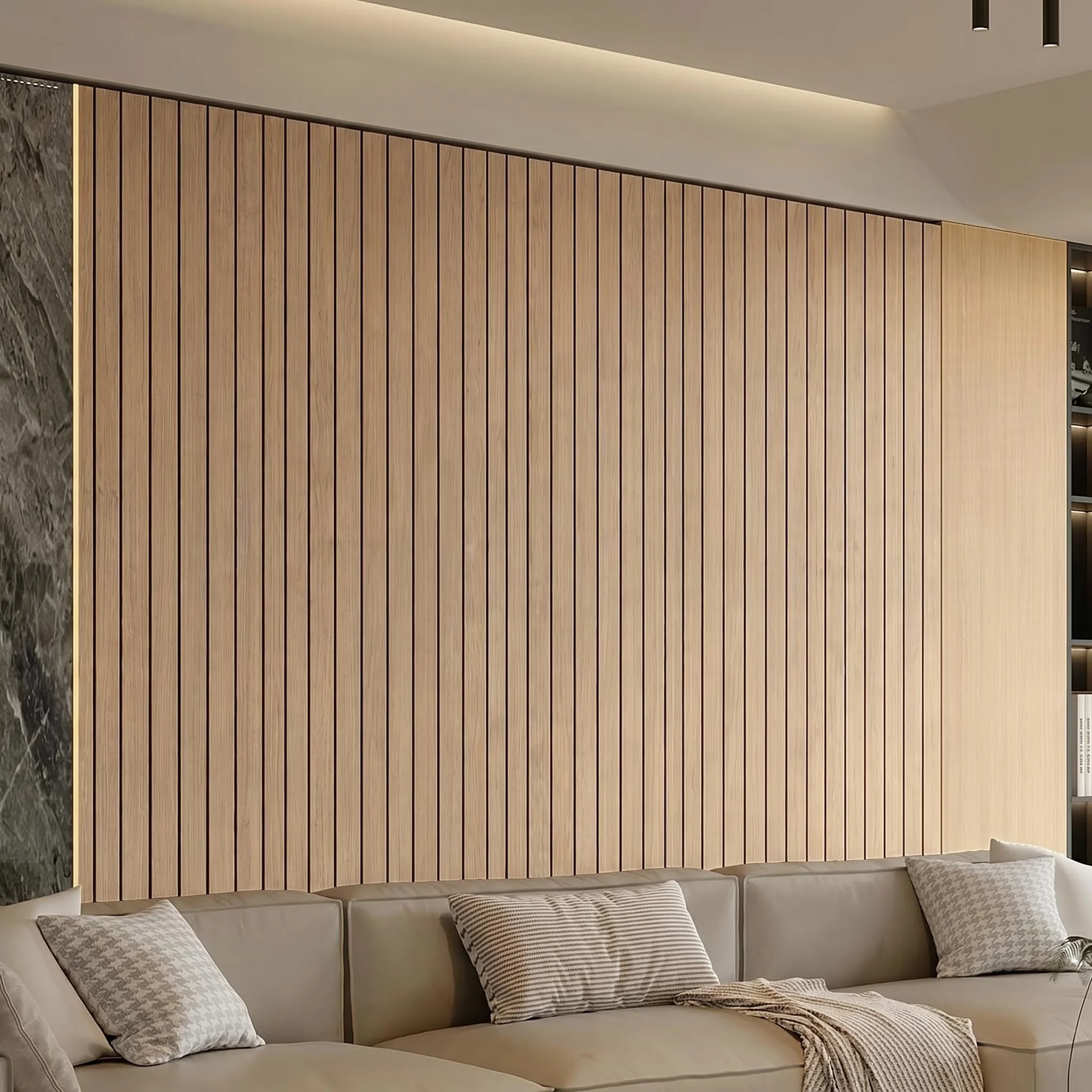 Classic Wallpaper Wall Decals Wall Covering with Durable, Impact-Resistant - 236" x 15.75" Model 5520D9