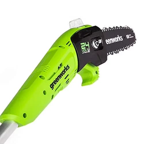 Versatile Pole Saw with Battery, 24V, Blade length: 8 in - Contemporary Style Model AF1E57