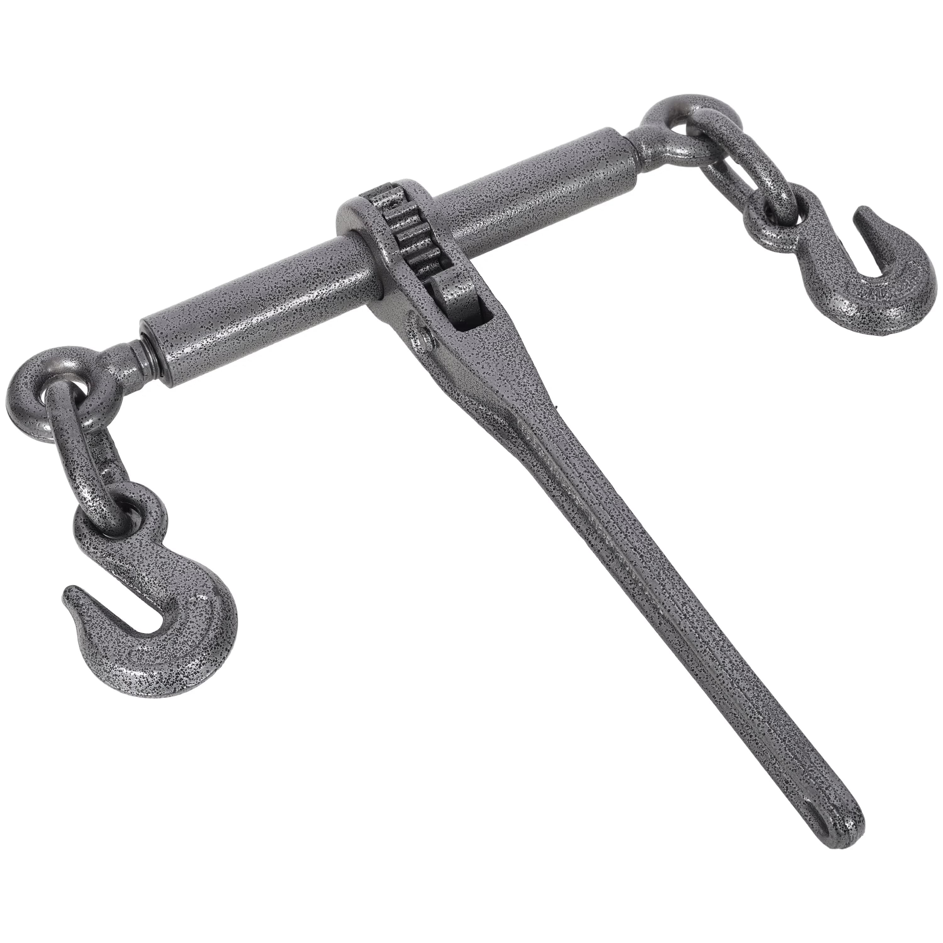 Efficient Woodworking with Adjustable, Heavy Duty, 1/2" Ratchet Binders - Steel Black Model 41392A