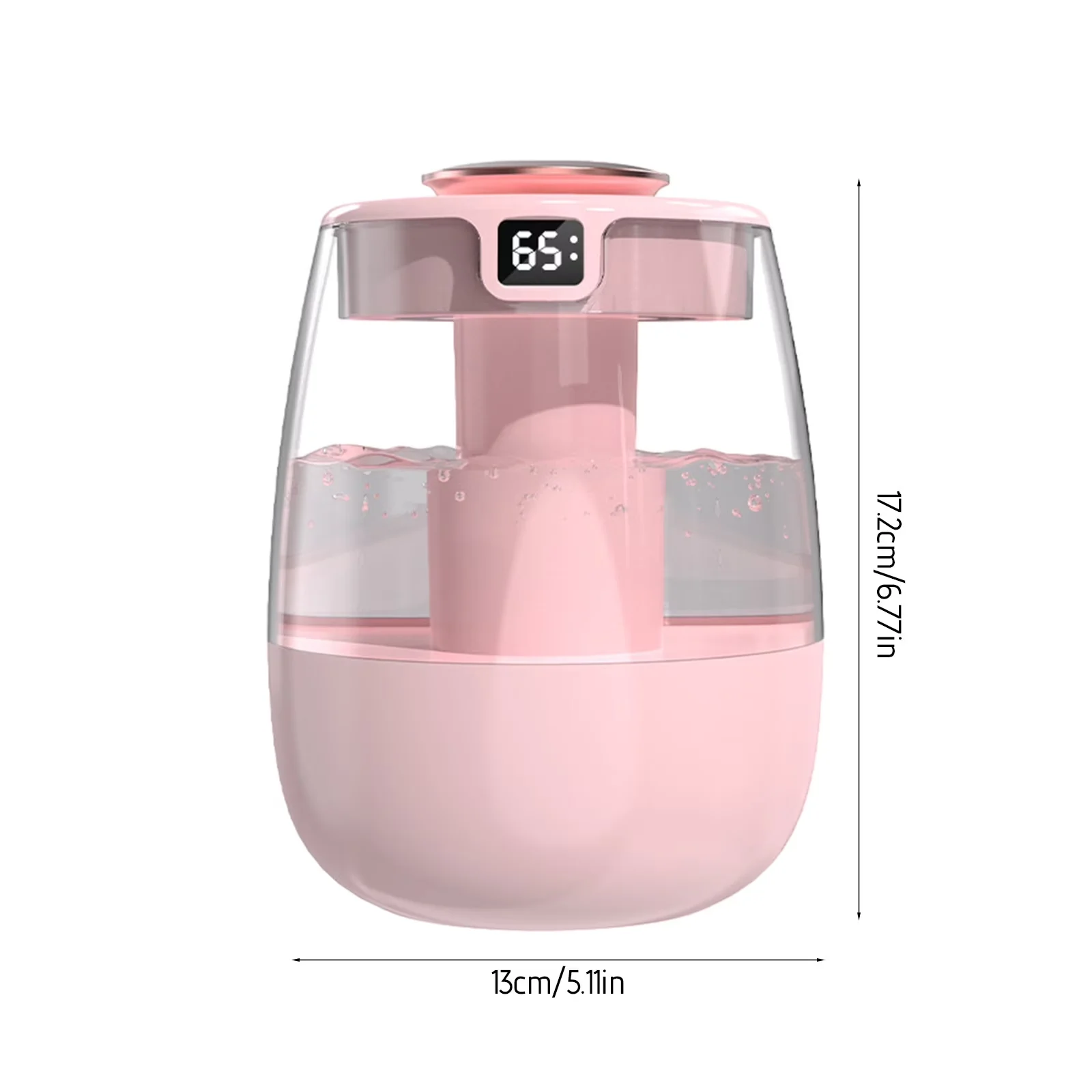 Essential Humidifier with Battery, Taicans Humidifiers - Pink for Bedroom Model 1362D0