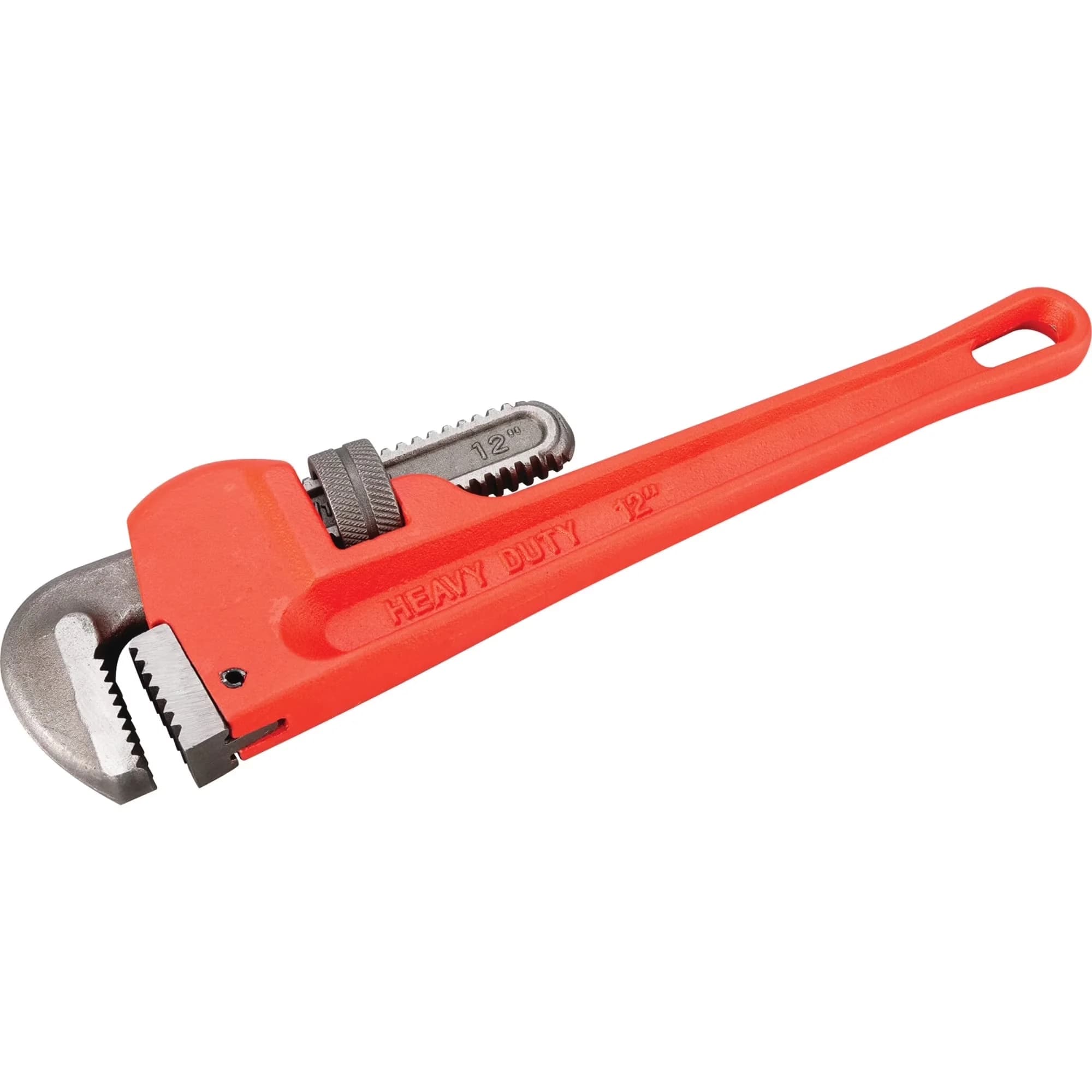 Hand Tool Set Reliable with Adjustable, Drop-Forged Steel, W1133-12B 12 In. Pipe Wrench - Red 12" Model 9112FA