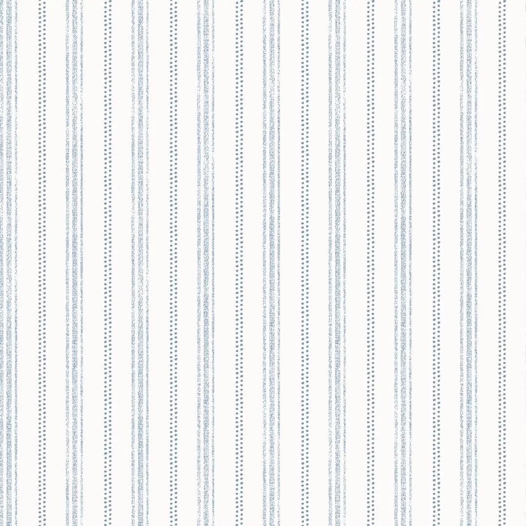 Classic Wallpaper with Adjustable, Removable, Nautical Stripe Aqua Blue Peel and Stick - Aqua Vinyl Model CC90C9