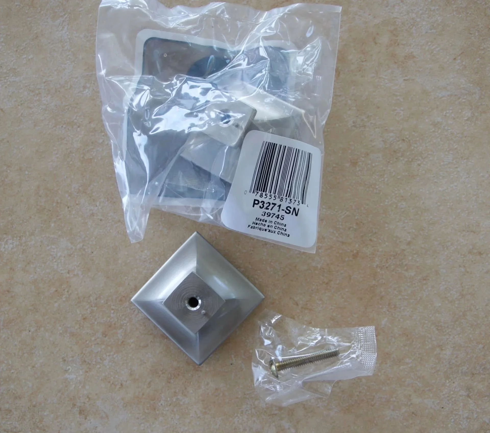 Kitchen Renovation Sleek with Durable, P3271-Sn -10 Ct - Satin Nickel Brass Model 0B9094