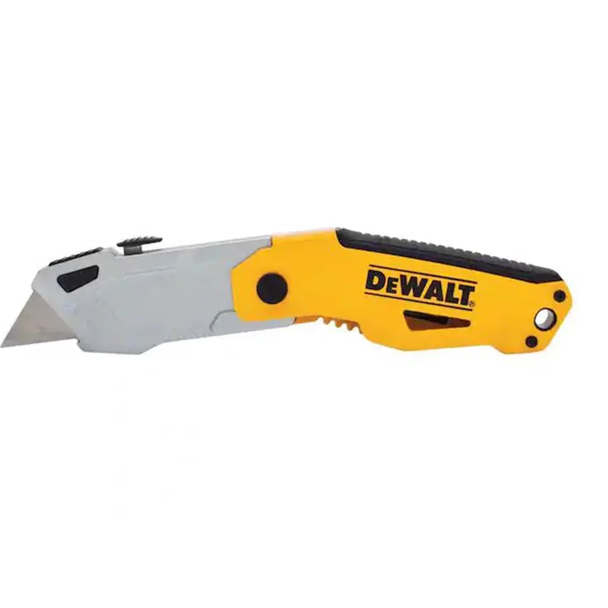 Innovative Hand Tool with Folding, Folding Retractable Auto-Load Knife - Black Model A4A366