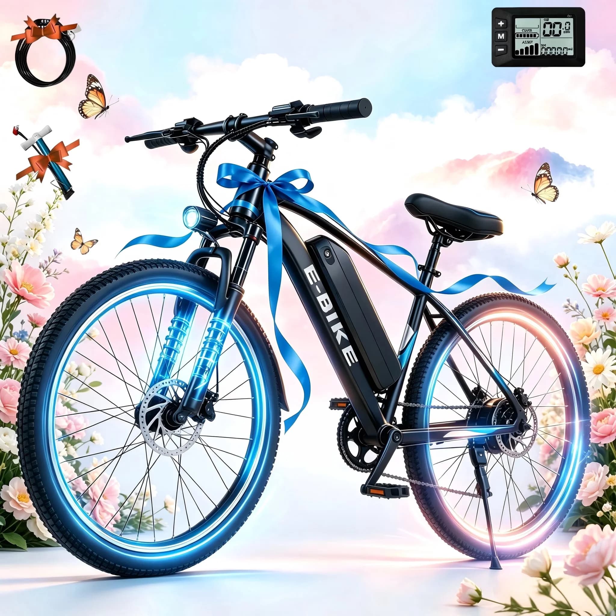 Electric Bike Durable with Battery, 800W - 576WH - Durable Build Model 285A22
