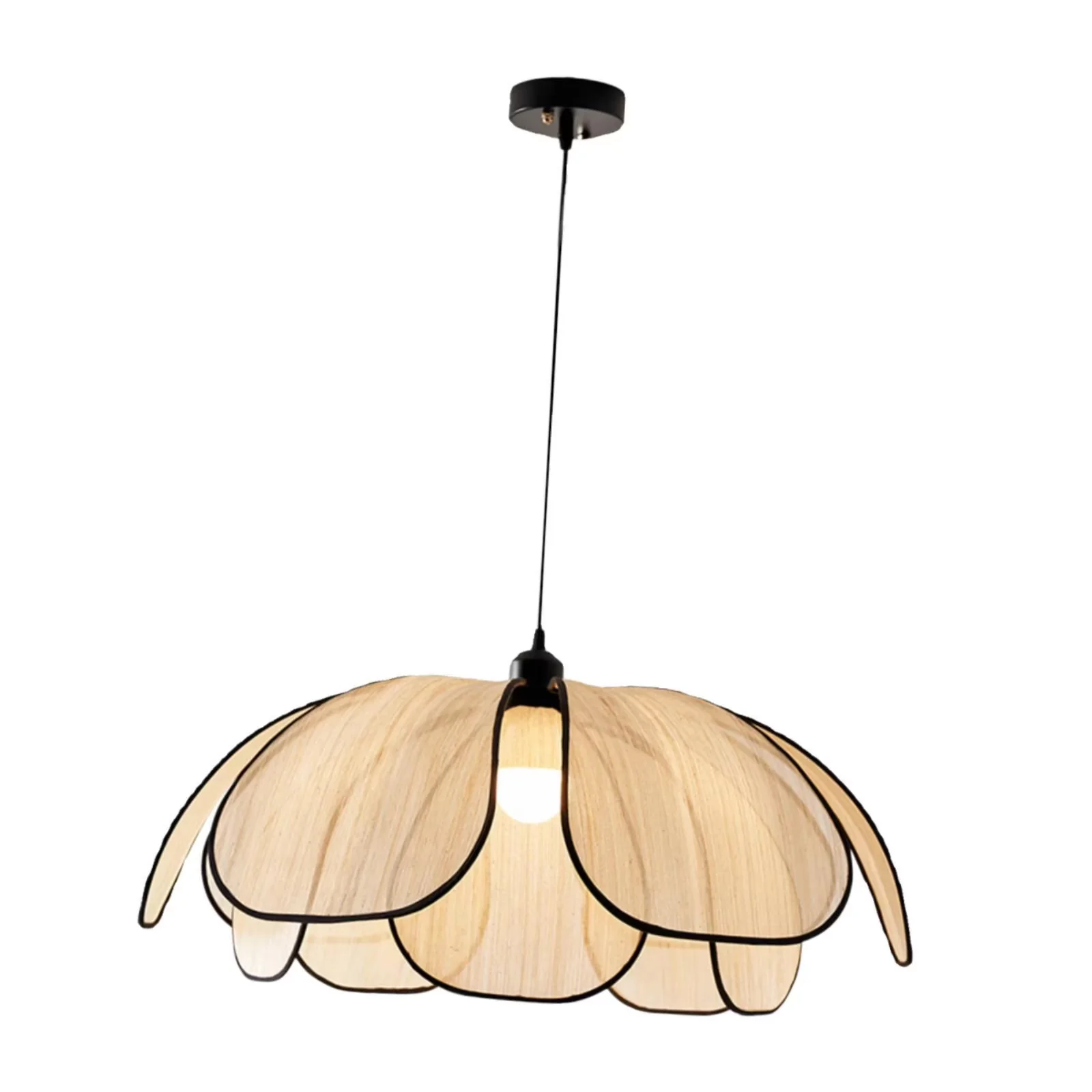 Ceiling Lights Fixture Versatile with Bohemian, Boho Chandelier Droplight Hanging Light - Metal, Abaca Black, Beige, Multicolor for... Model 978EFC