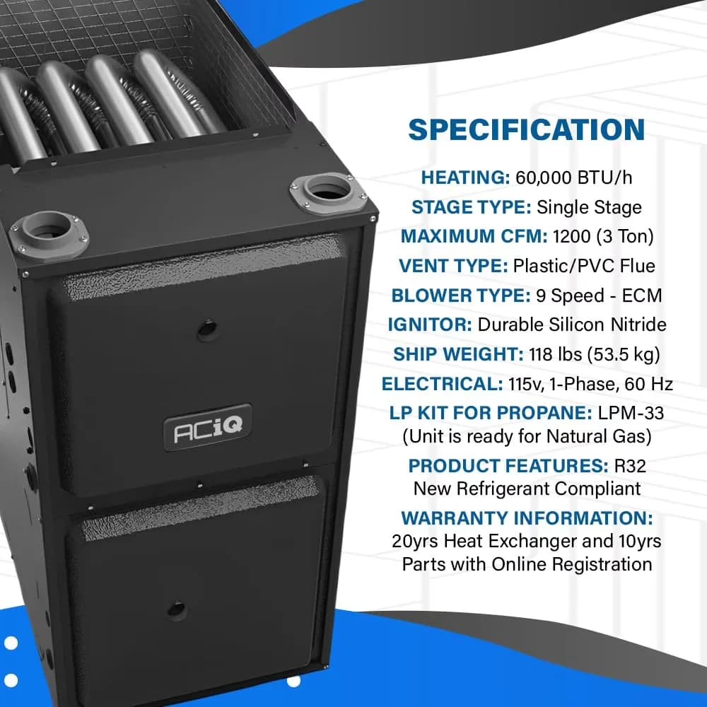 Classic Portable And Electric Space Heater with 60000 BTU, Energy Efficient, 9-Speed - Model 10EB23