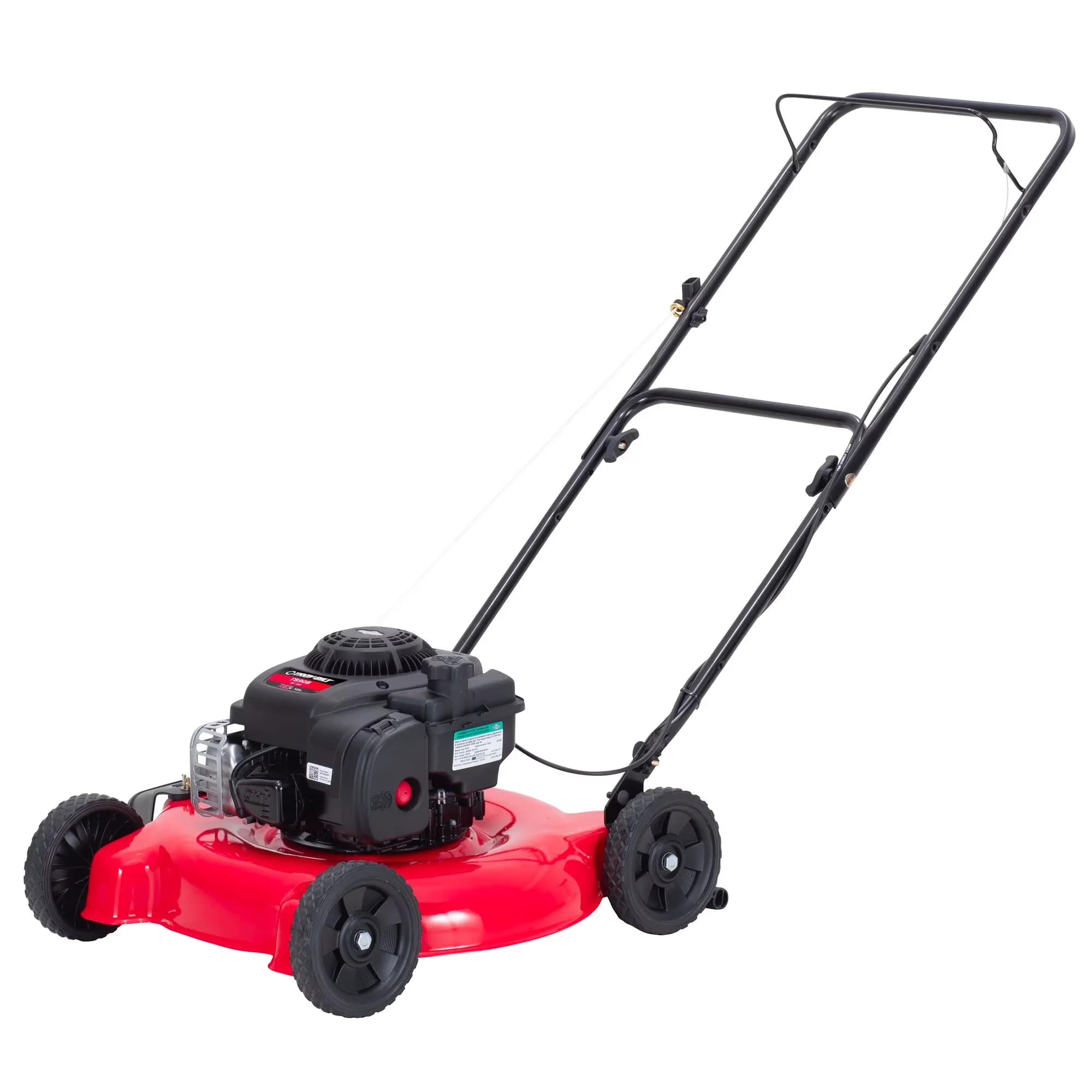 Durable Push Mower with Adjustable Cutting Height, Folding Handle, 125cc 20" Gas Walk-Behind - Model 036AAB