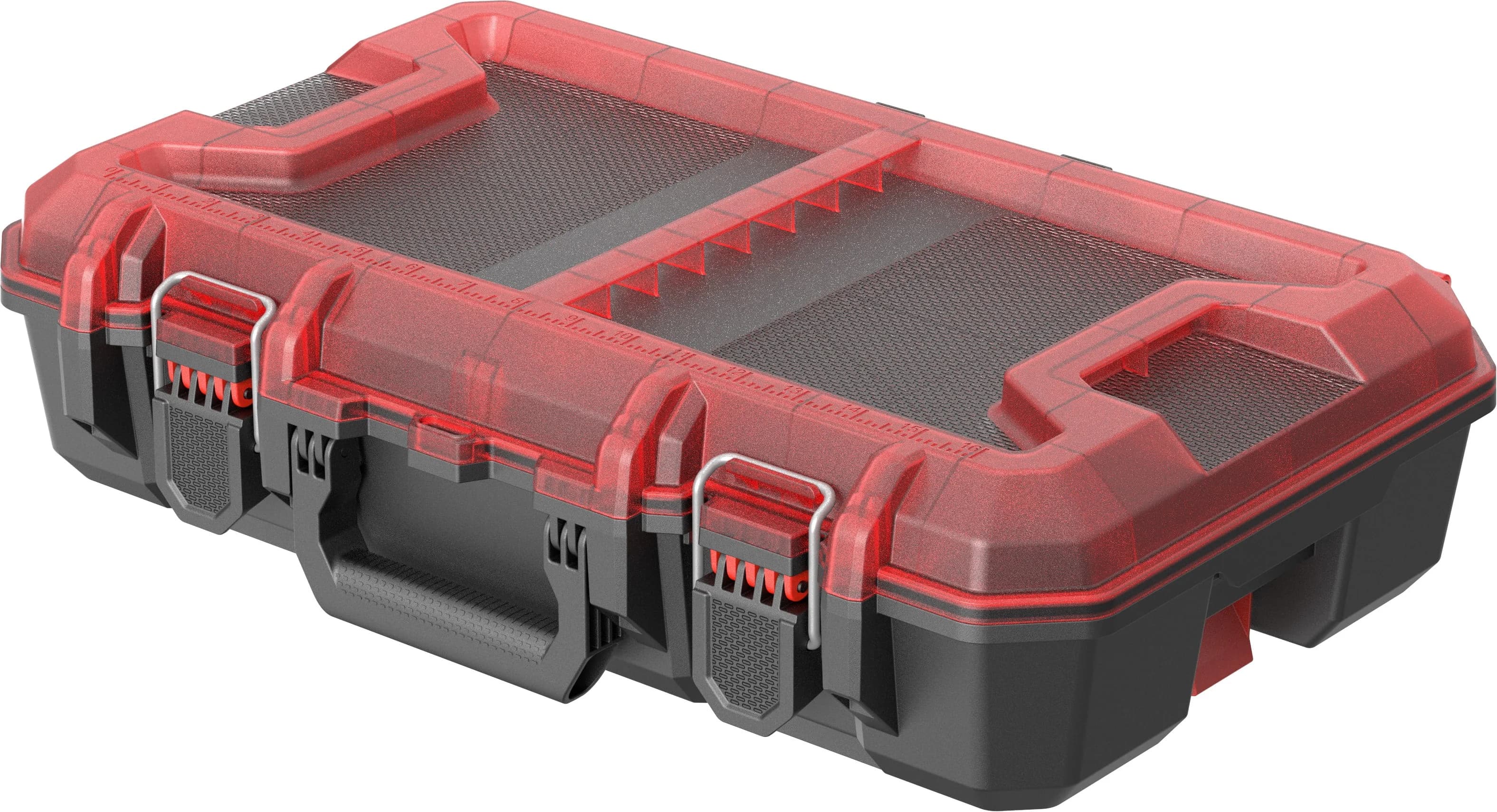 Toolstorage Sleek with Red - Metal Black Stack - Industrial Grade Model 1B337C