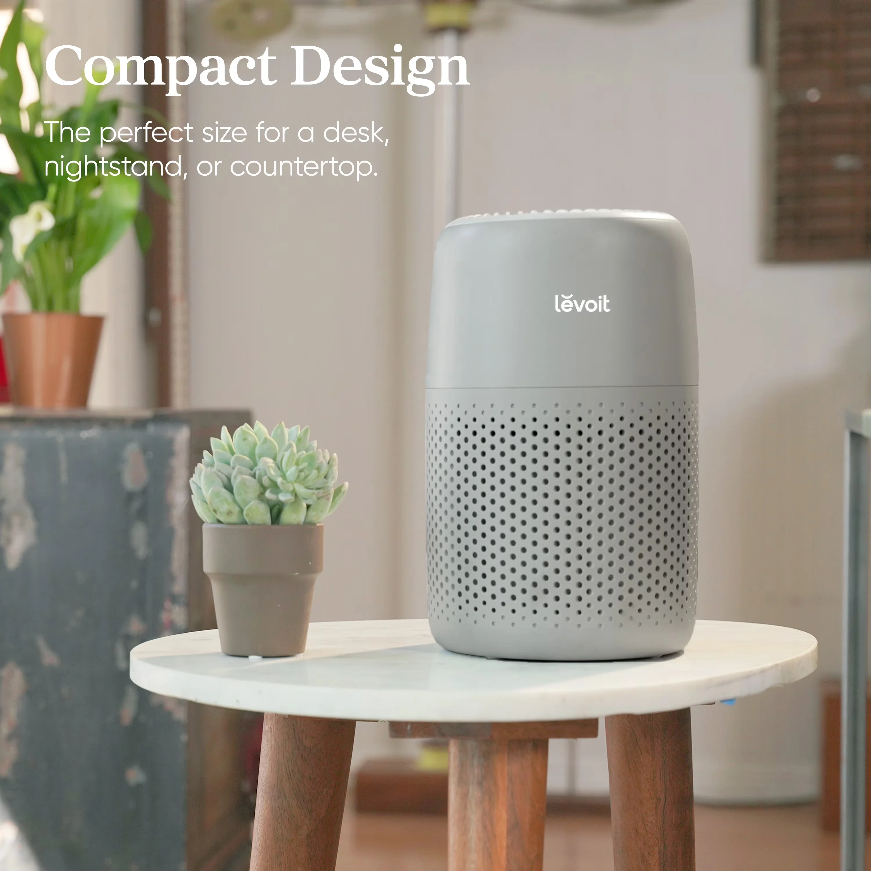 Air Purifier Premium with Filter Change Indicator, Aromatherapy for Small - Model CAF6D8