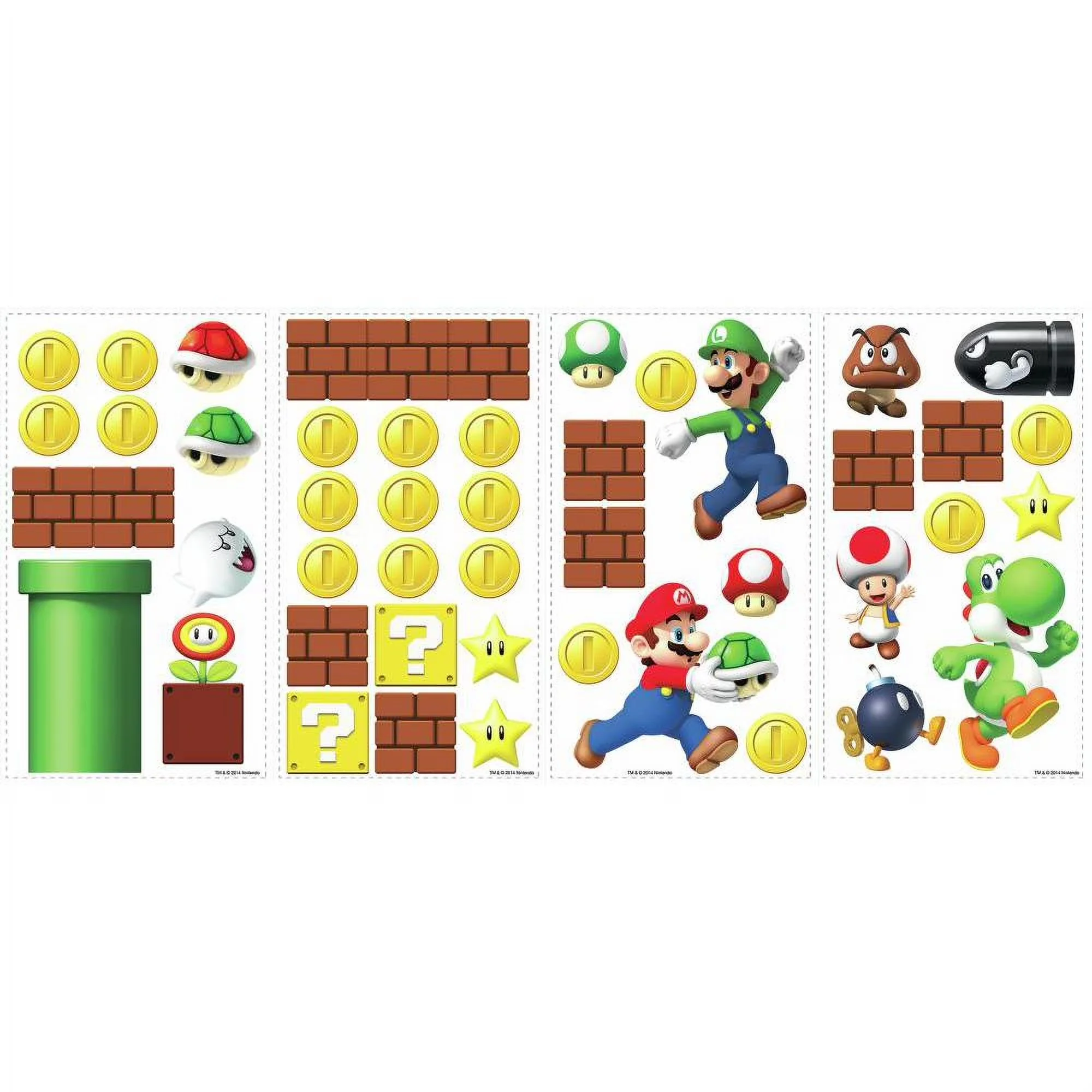 Wallpaper Wall Decals Wall Covering Quality with Reusable, Easy to remove and reapply, Peel and Stick Appliques - Green, Yellow,... Model 8E50C0