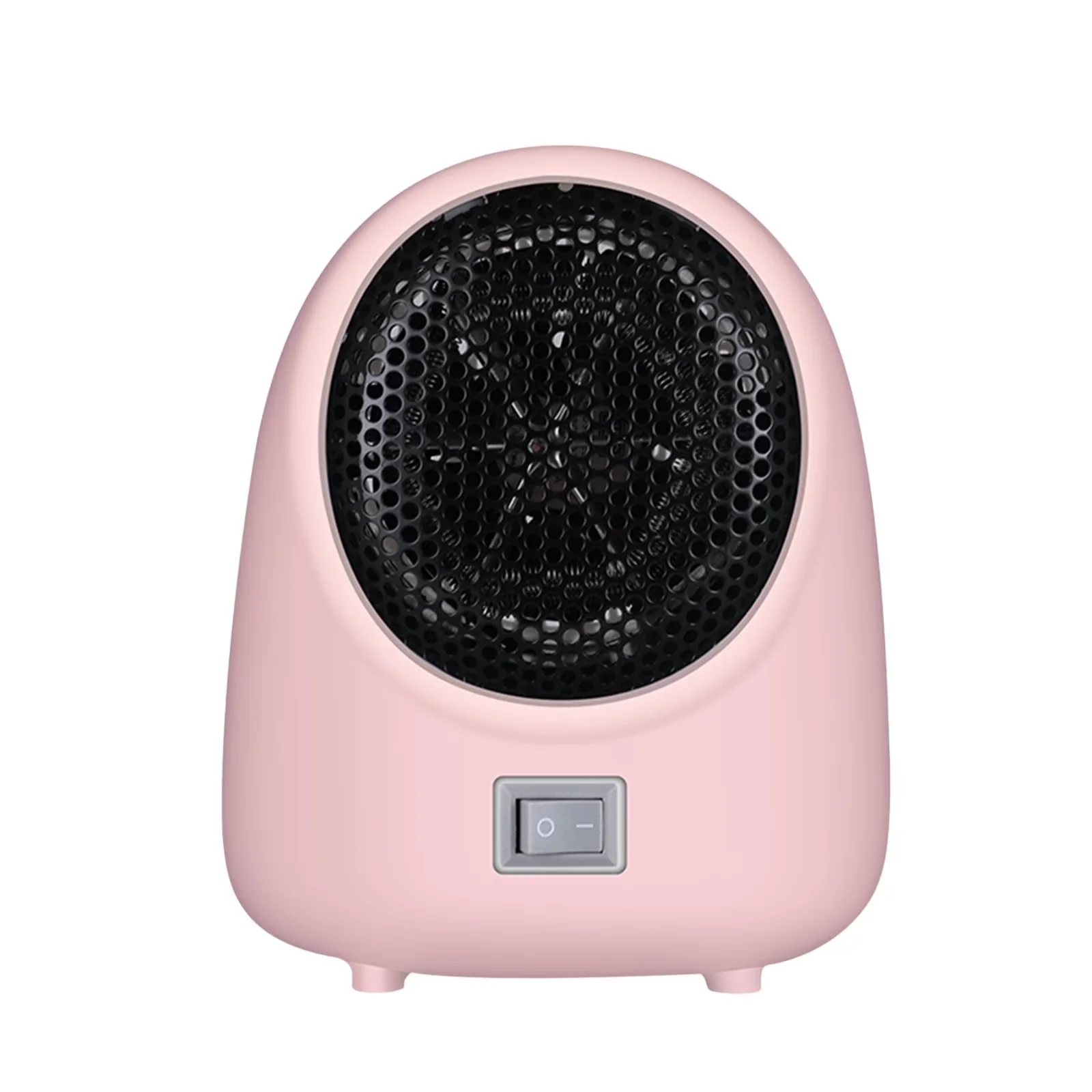 Portable And Electric Space Heater Essential with 400W, Adjustable - Pink for Office, Bedroom Model 445284