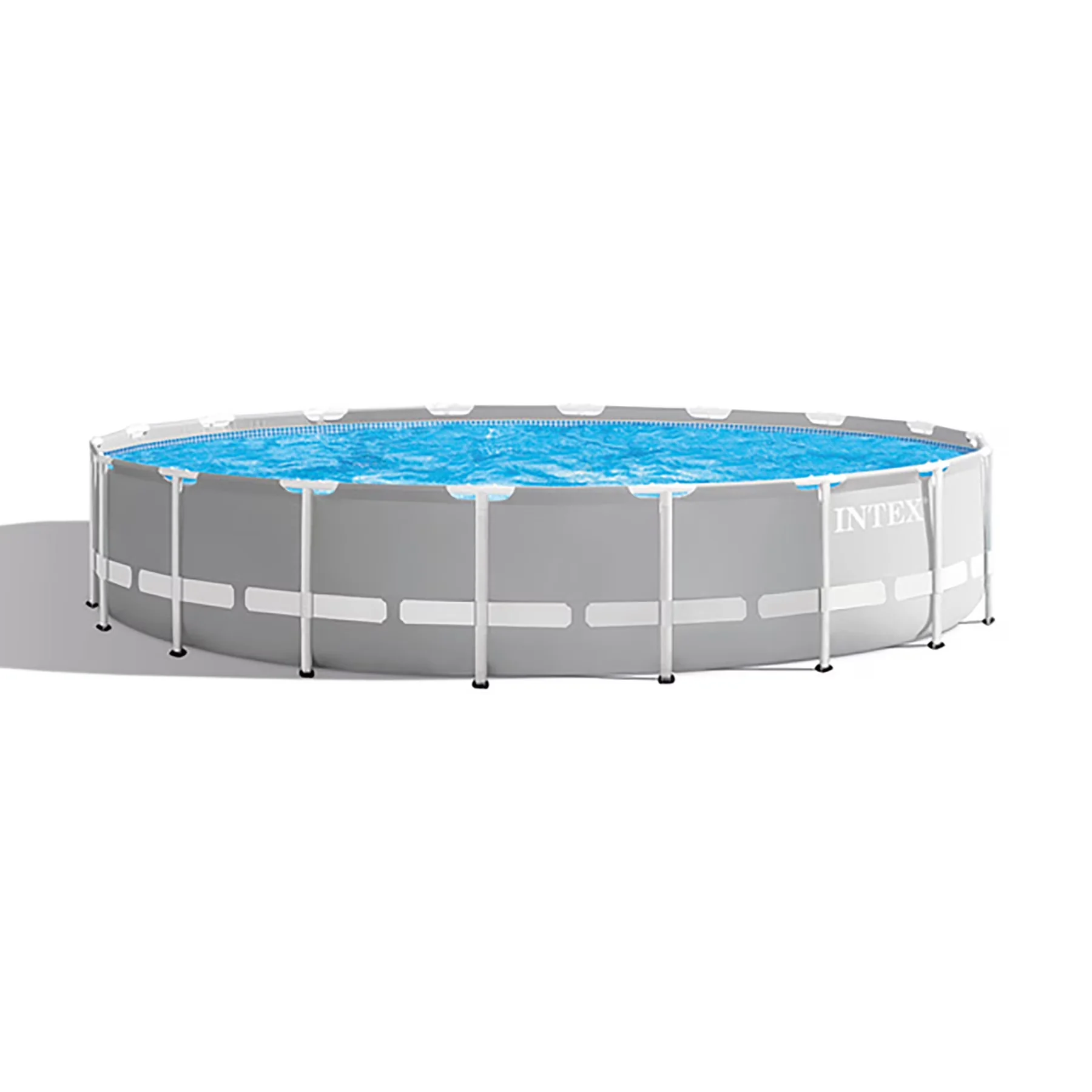 Above Ground Pool Reliable with Puncture Resistant, 18Ft X 48In Prism Frame Premium Set - Model F61048