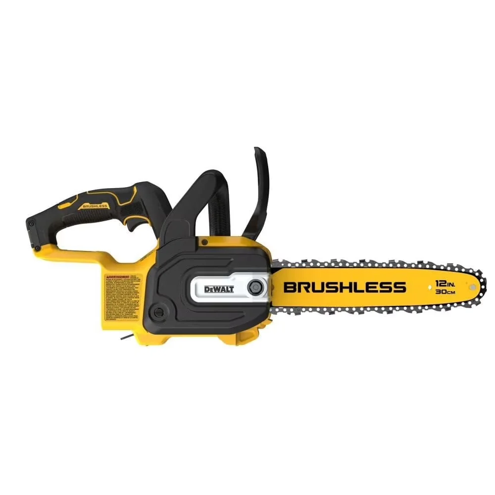 Essential Chainsaw with Battery, 20V, 20V MAX 12" Cordless - Black - Built to Last Model BE57A8