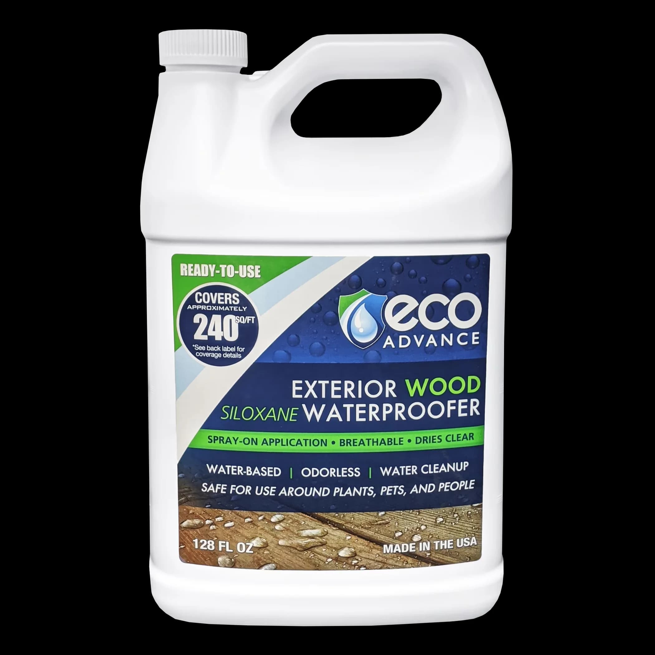 Professional Building Material with Waterproof, Ready-to-Use - Clear 1 gal Model DE0FF5