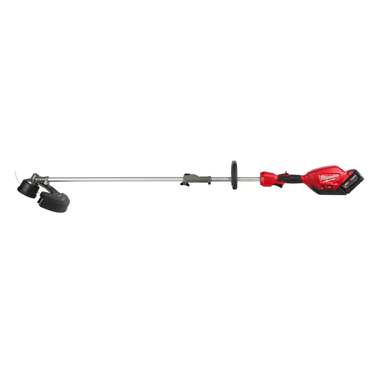 Durable String Trimmer with Battery, Brushless, RPM: 0 - 4900 / 0 - 6200 - Black Model A29269