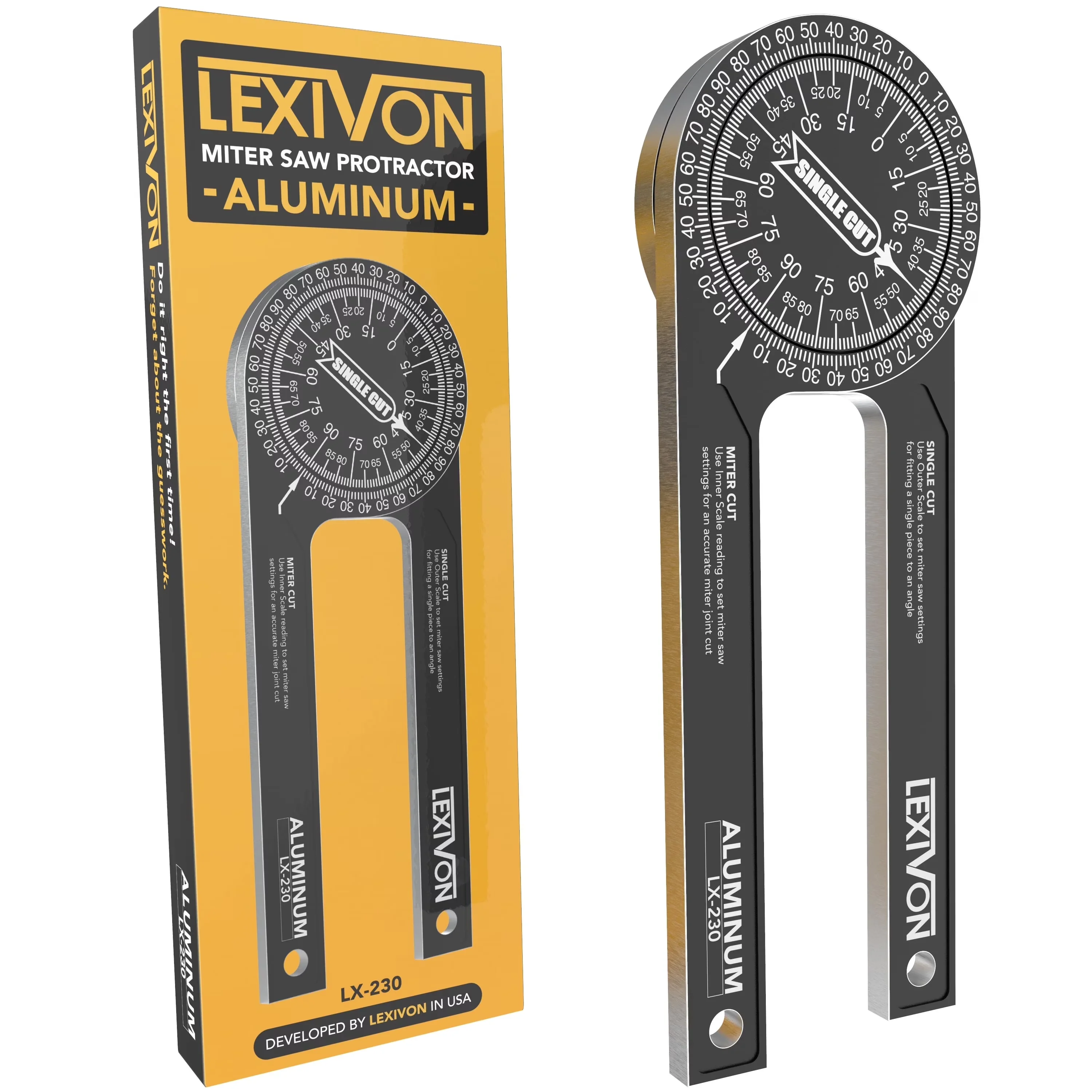 Professional Measuring Layout with Engraved - Aluminum - Easy to Use Model ADEDAB