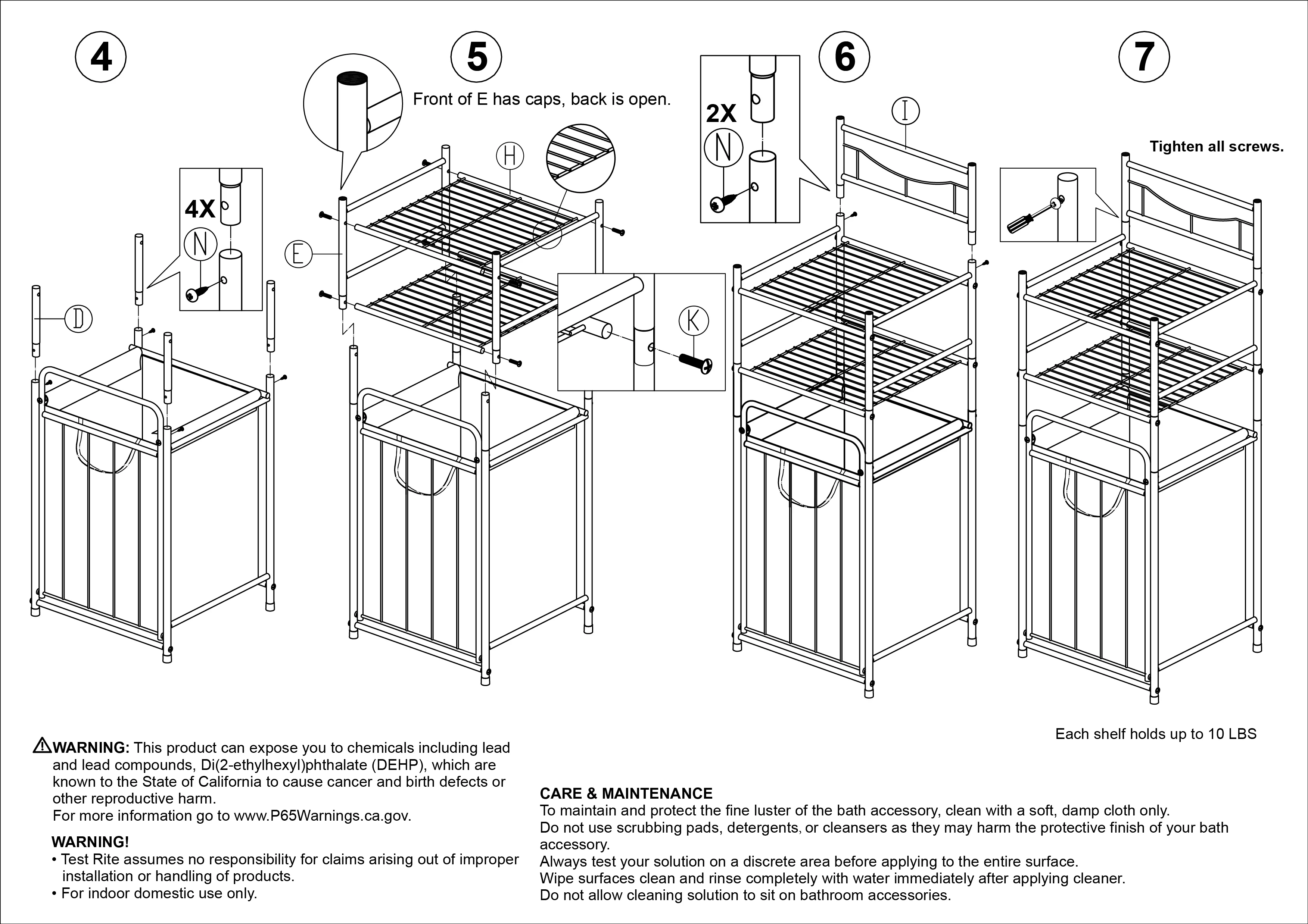 Garage Storage Supply Professional with Traditional, Ventilated - Steel; Fabric Silver Model B8AA25