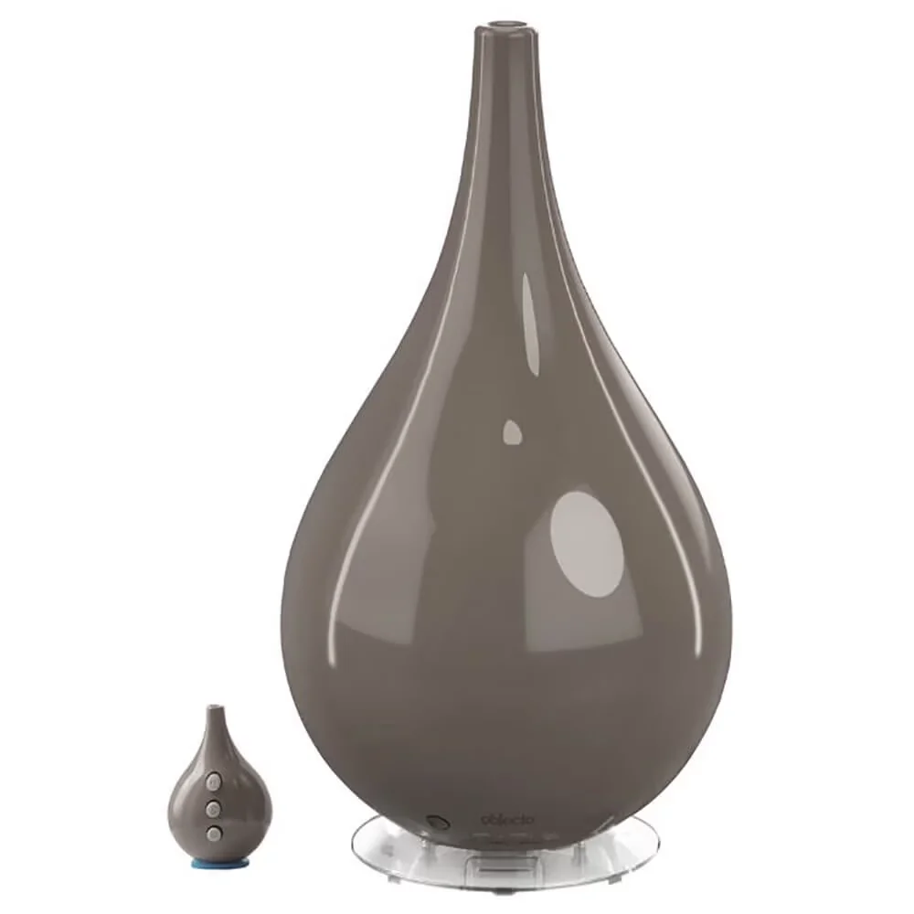 Durable Humidifier with Remote Controlled, Metallic Grey, H4 Hybrid - Gray Model 6B0849