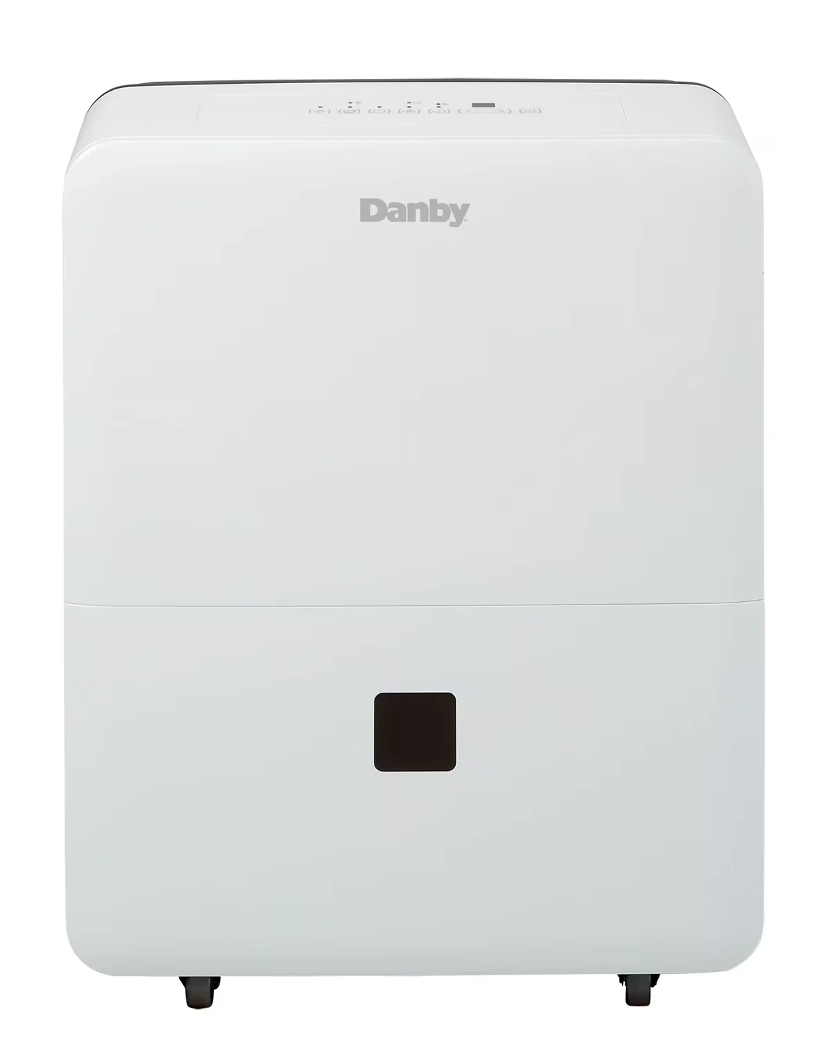 Efficient Dehumidifier with Energy Efficient, Energy Star® Certified, Powerful 2-speed fan - White for Rooms Model 40099D