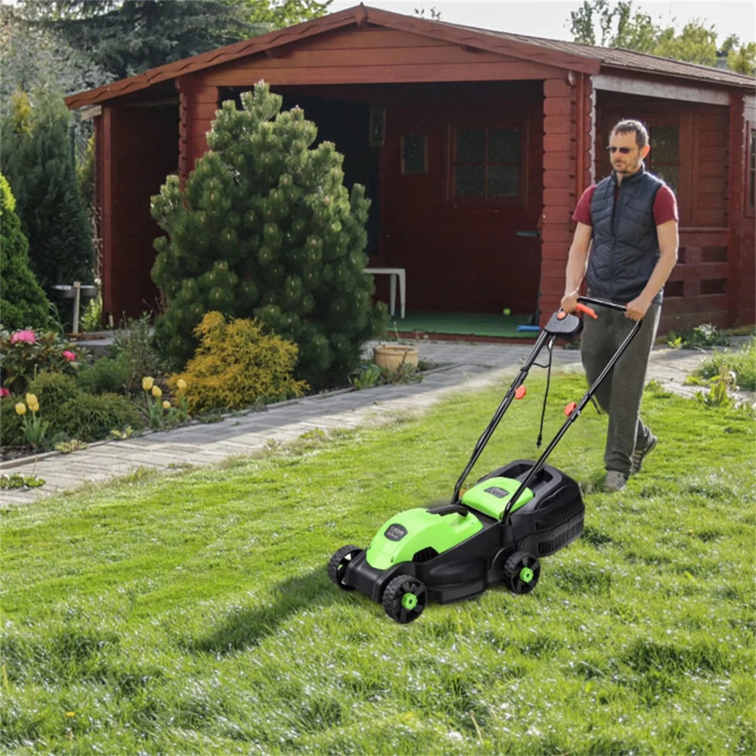Premium Push Mower - 13 Inch - Commercial Quality Model DD6378