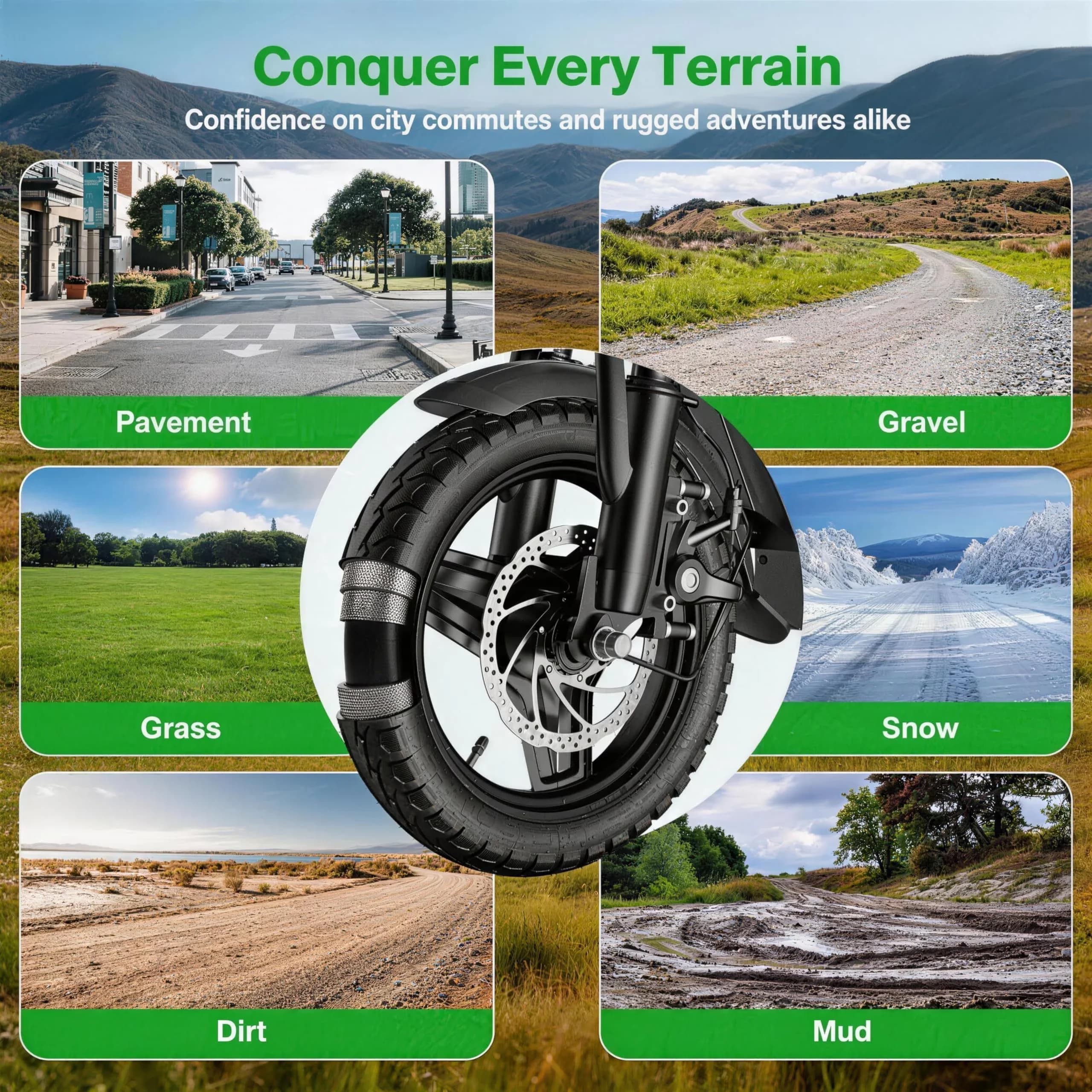 Stylish Scooter with 1600W, 48V, Electric - Black High Carbon Steel - Industrial Grade Model 414A8F