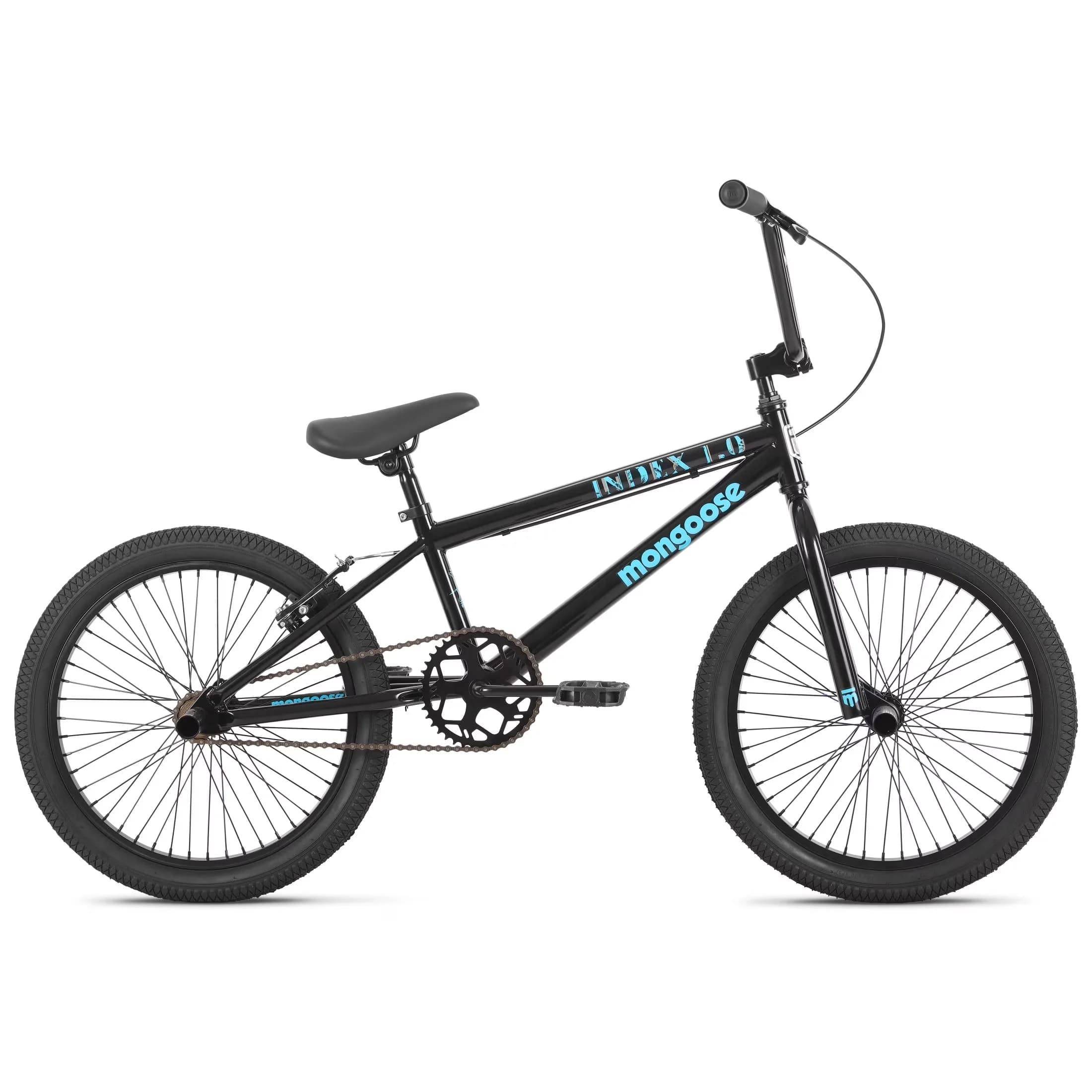 Kids Bike Quality with Adjustable Seat Height, Index 1.0 BMX Freestyle - Black Model 3A8686