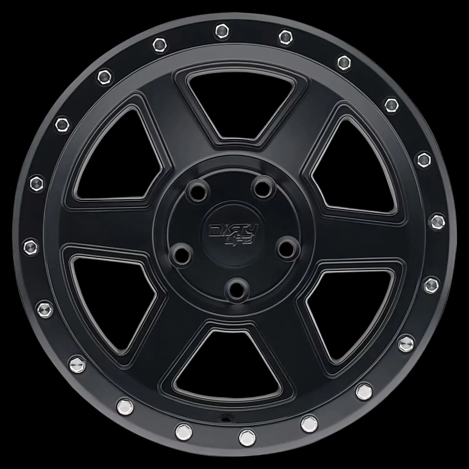 Efficient Wheels And Rim with 9315 MATTE BLACK 10-20, Size: 20X10, Bolt Pattern: 6-135 - Aluminum Model 1486DC