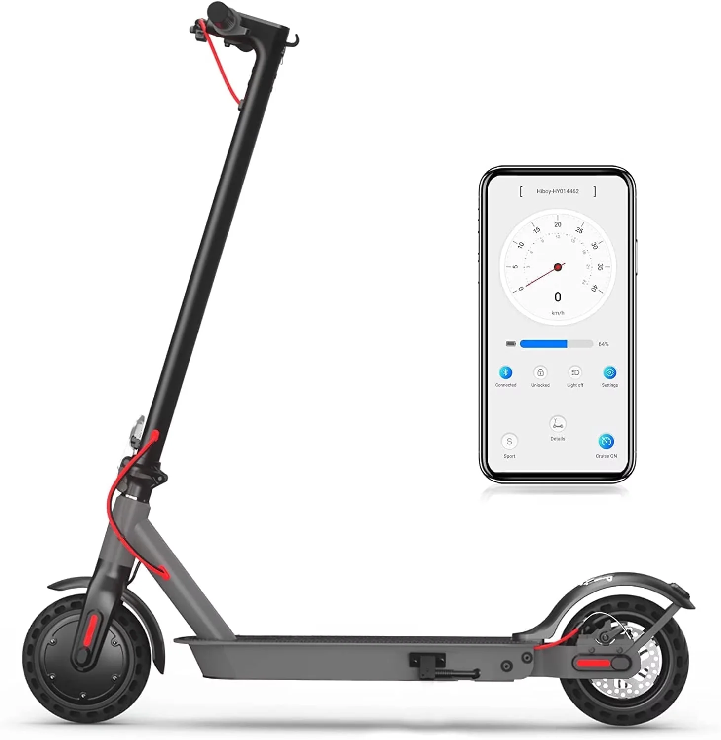Stylish Scooter with 350W, Foldable, Electric - Aluminum - Modern Design Model 80DD20