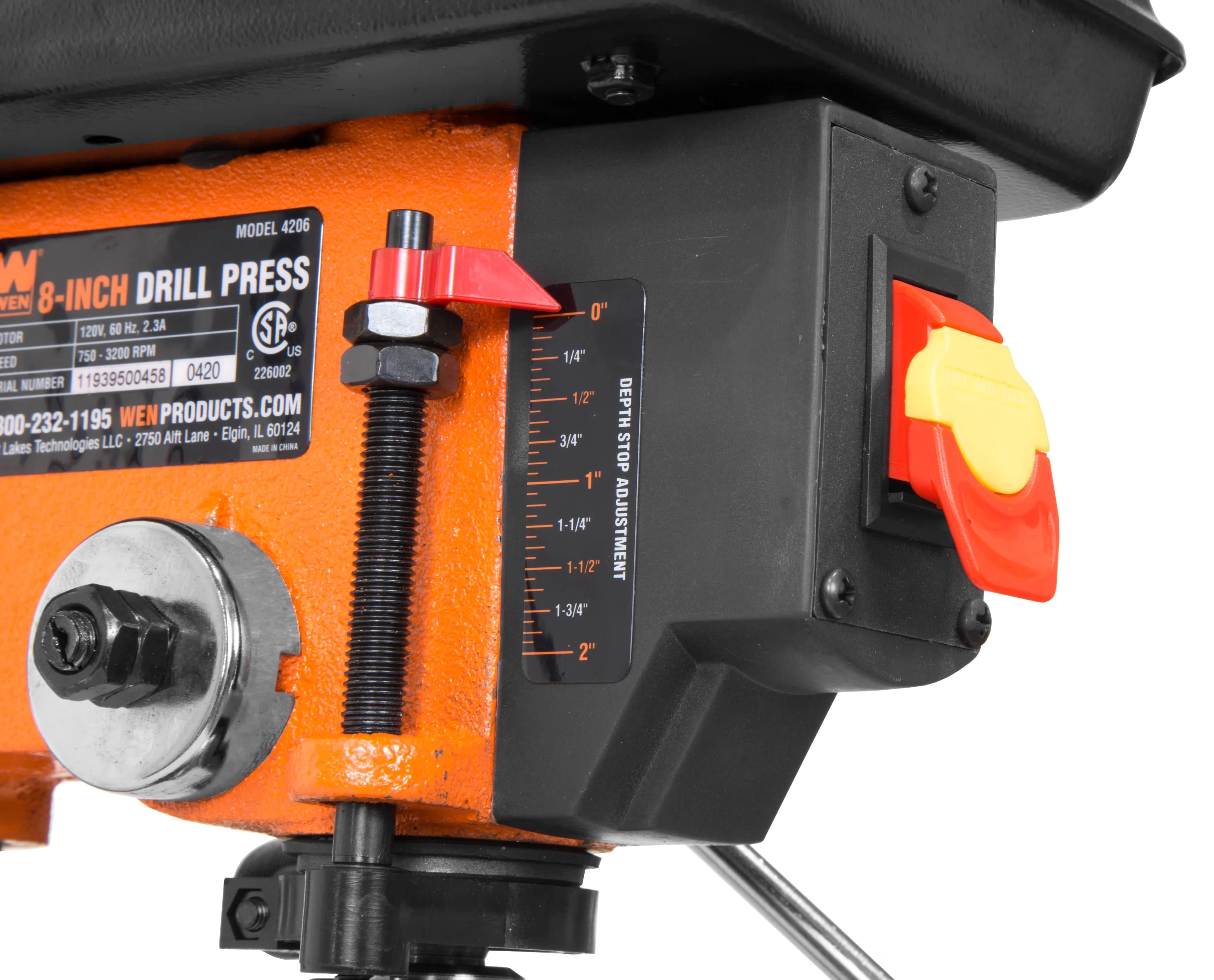 Quality Woodworking with Long Cord, Stationary, Movable Table - Black Orange Model A6B63F