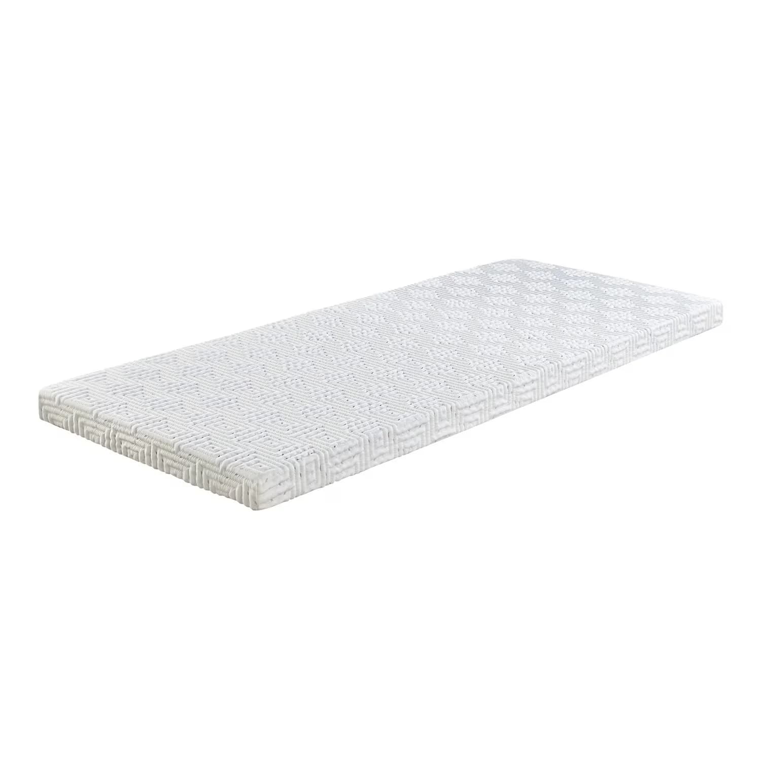 Durable Mattresses Accessory with 3" Memory Foam Mattress, Roll-up Guest Bed - Memory Foam, Nylon White Model A73AA2