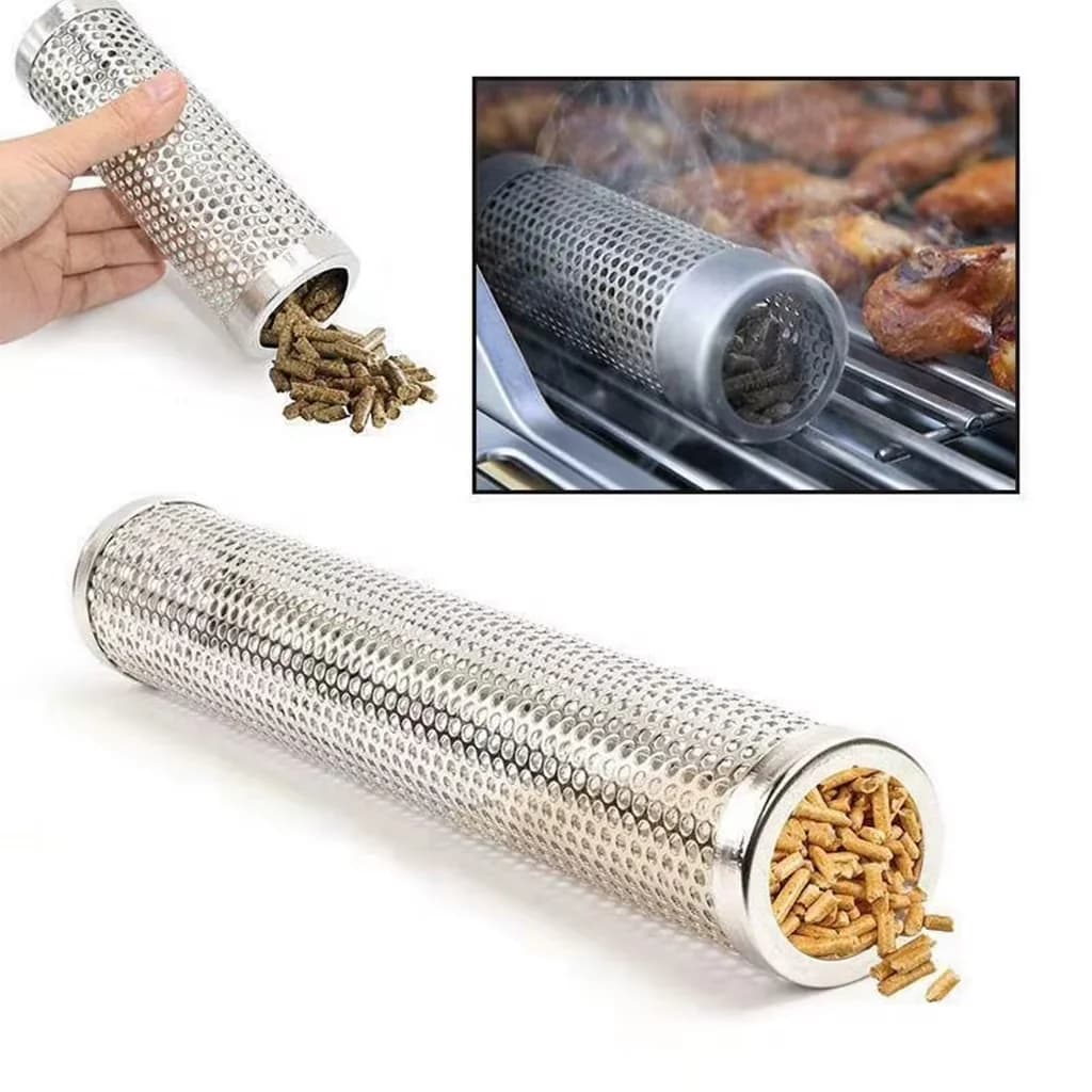 Modern Combo Grill with Portable, Material:Stainless Steel - Silver Stainless Steel Model 91C446