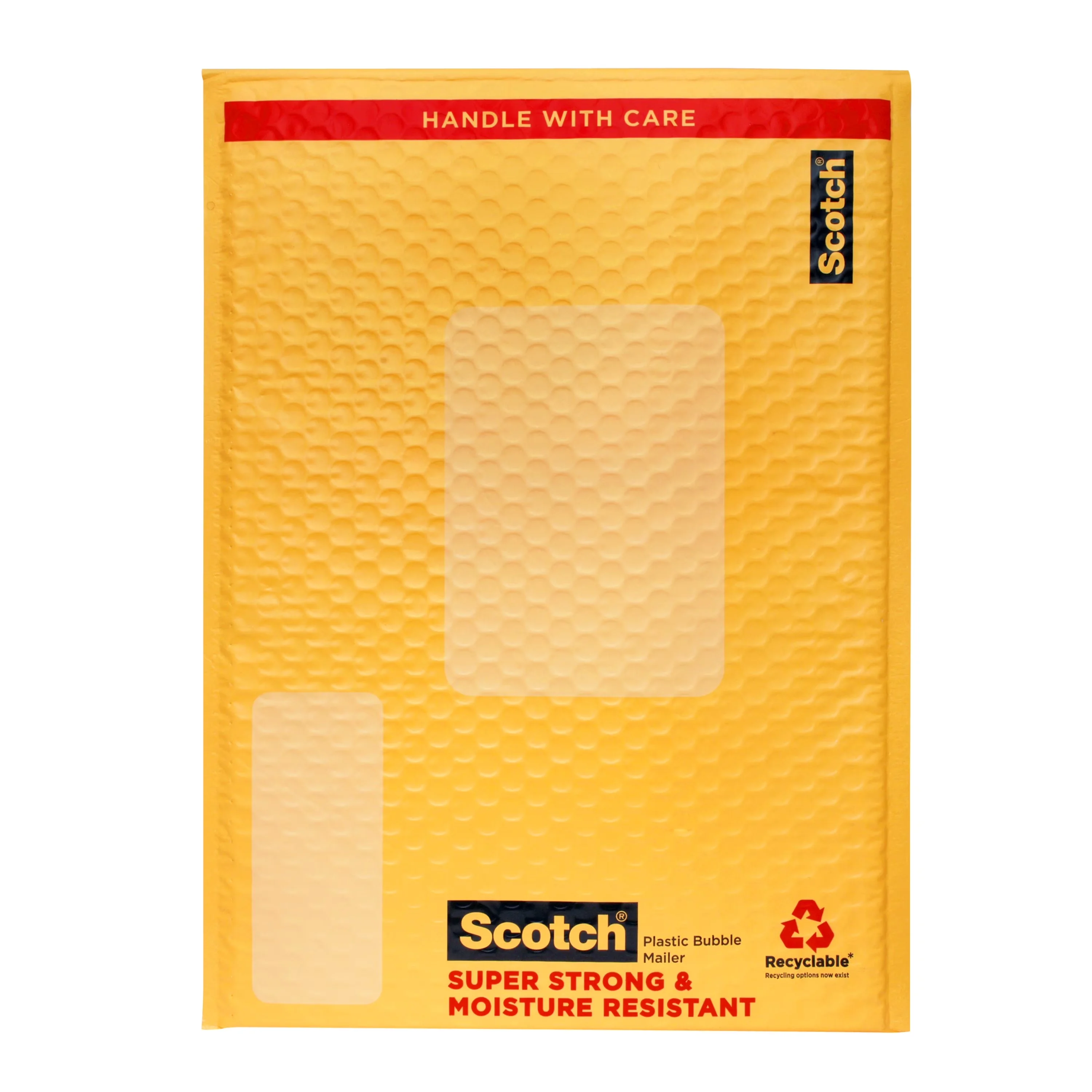 Modern Moving with Size #5, 1/Pack, ™ Plastic Bubble Mailer - Yellow Plastic Model 67B9A4