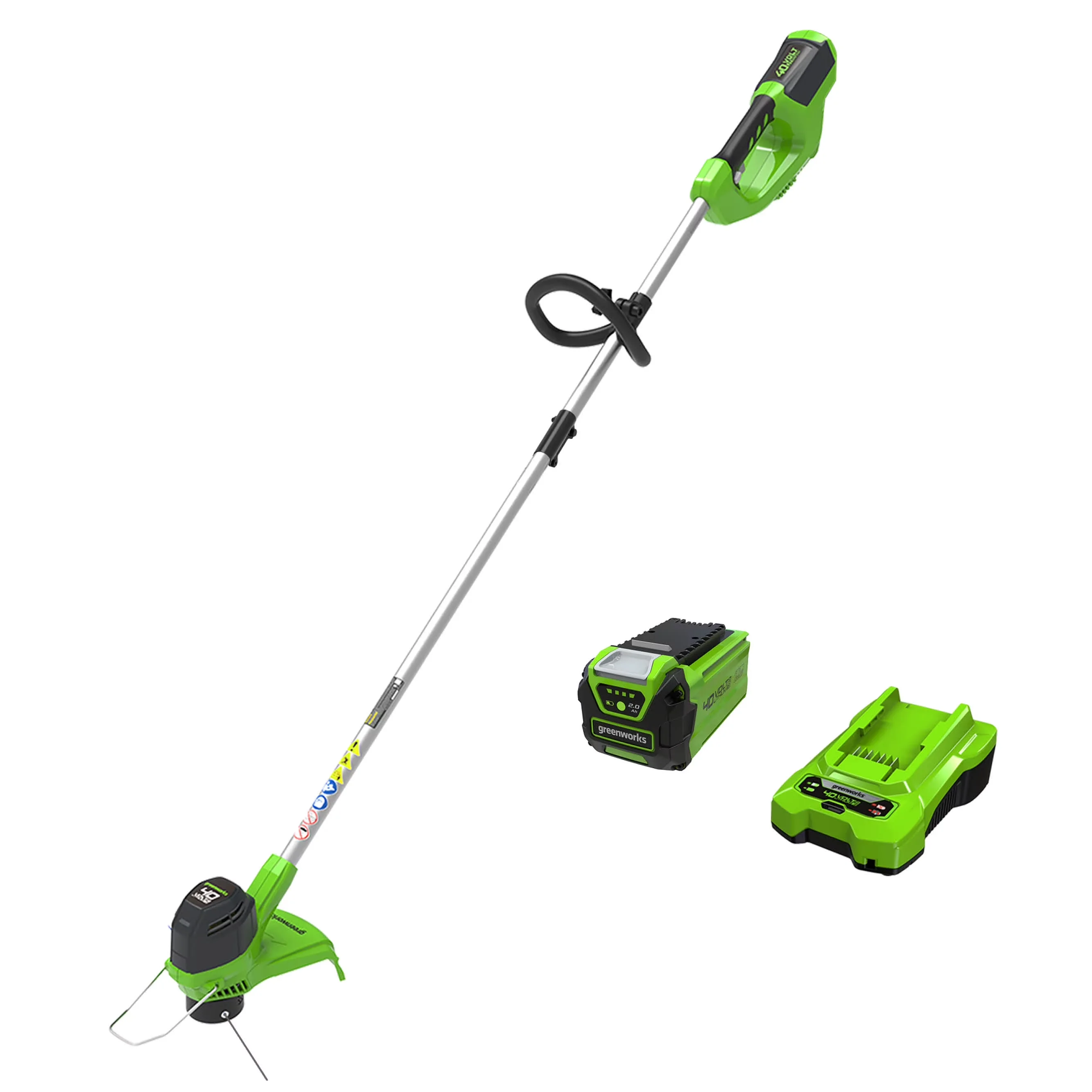 Compact String Trimmer with Battery, 40V, 40V 12" - Contemporary Style Model 3B7DB7