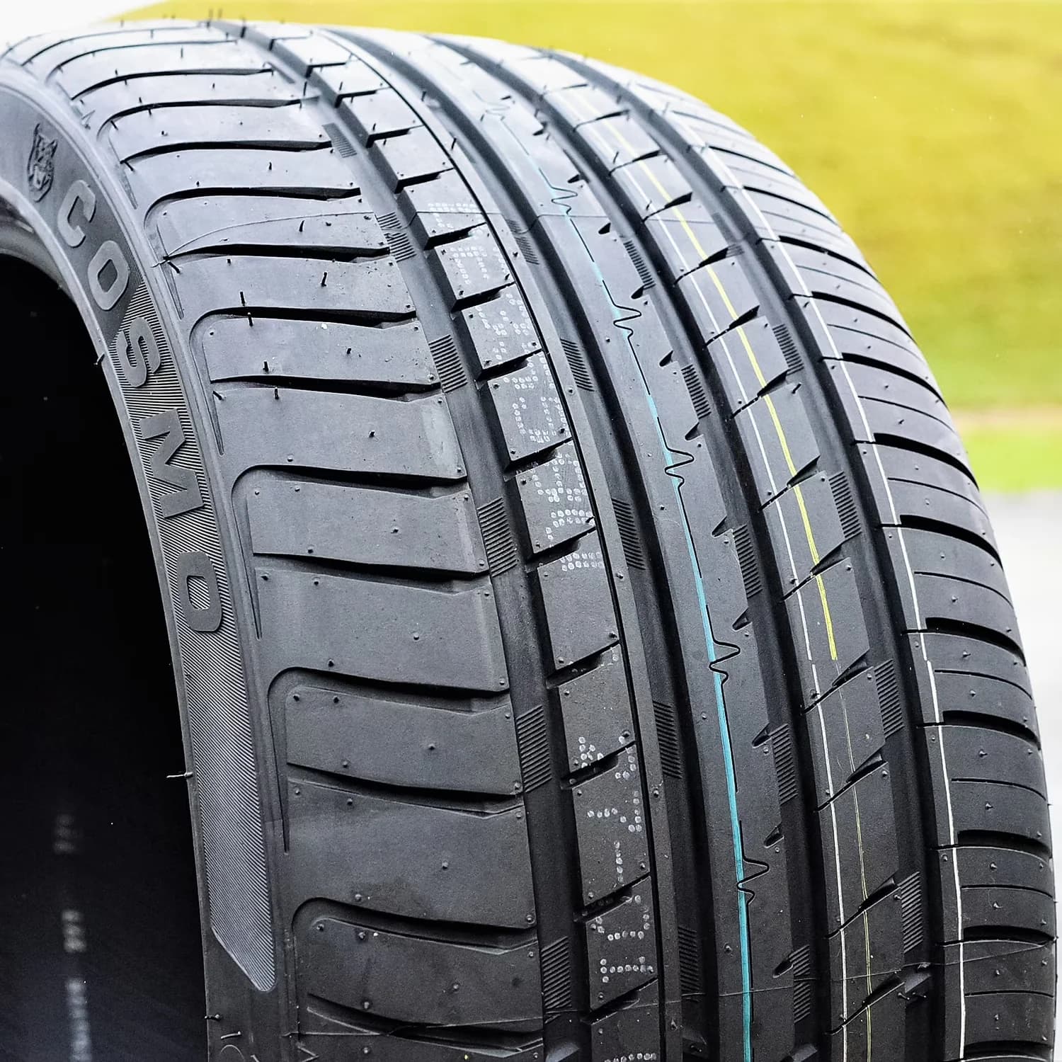 Compact Car Tire with High-Speed, Low Maintenance, Extra Strength - 35ZR18 Model AF6E9B