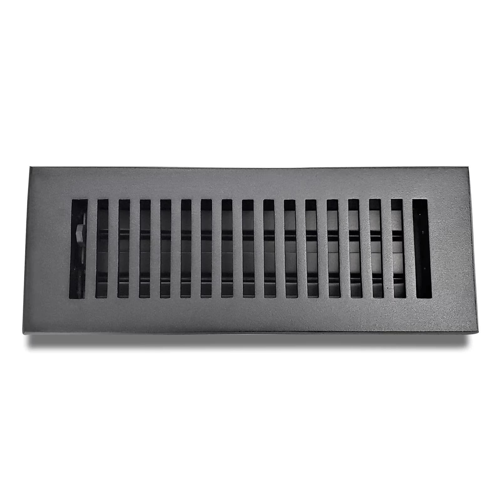 Efficient Grey Vinyl Flooring Vinyl Plank Flooring with Adjustable, Black, Floor Register A/C - Sand Cast Aluminum Black Model 5C3B20