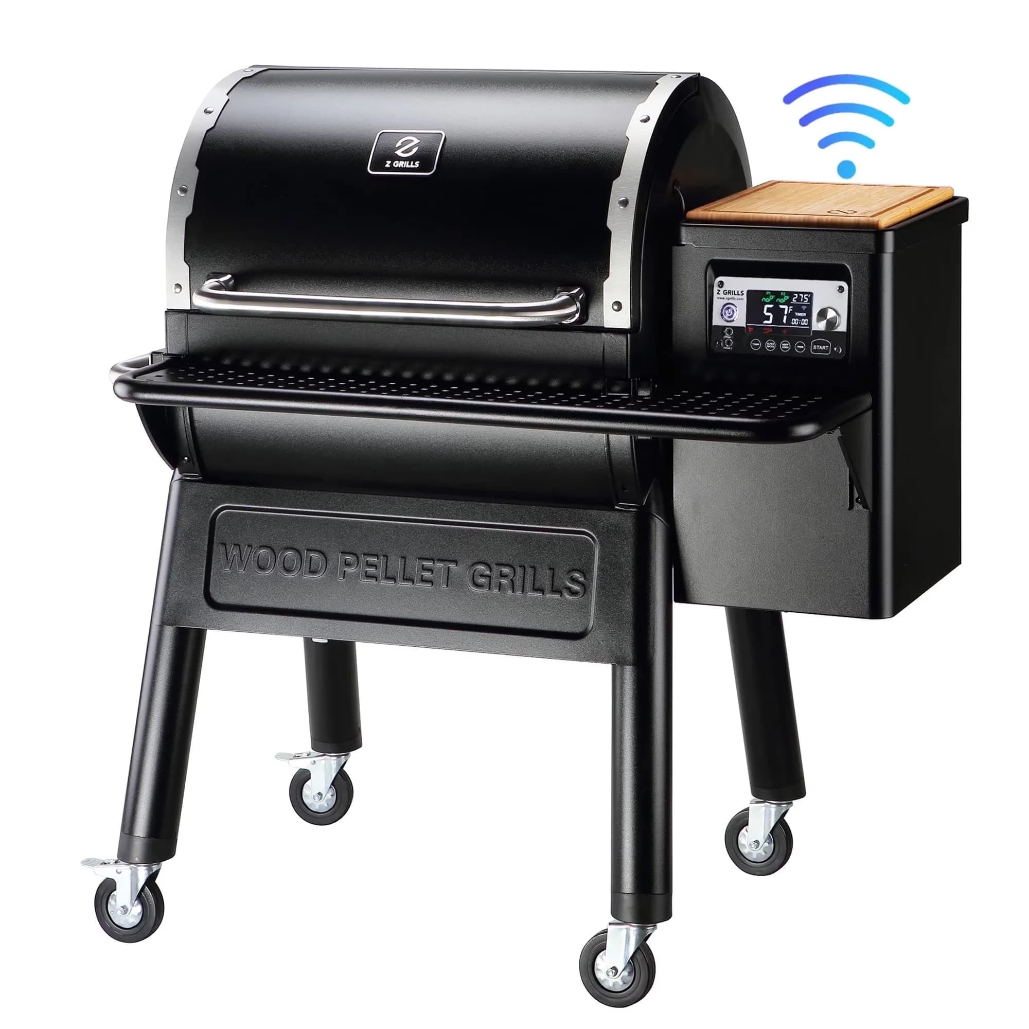 Durable Smoker with Black-7052B - Stainless Steel Black - Easy to Use Model EDD62D