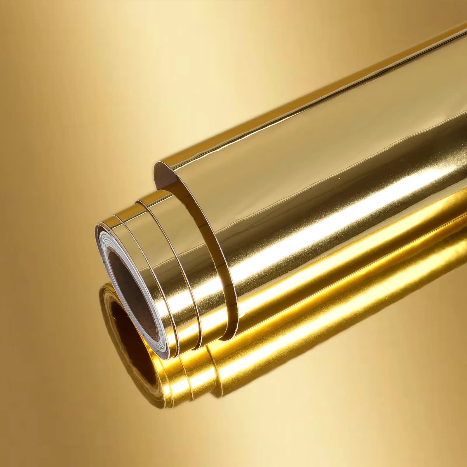 Reliable Wallpaper Wall Decals Wall Covering with Easy To Clean, Finish - Gold Vinyl for Car Model 25E88A