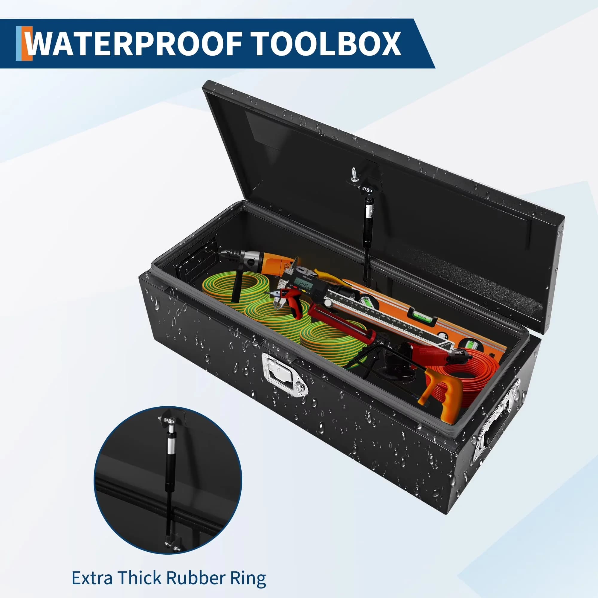 Toolstorage Efficient with Lockable, Heavy-Duty, Portable - Steel Black Model FDF667